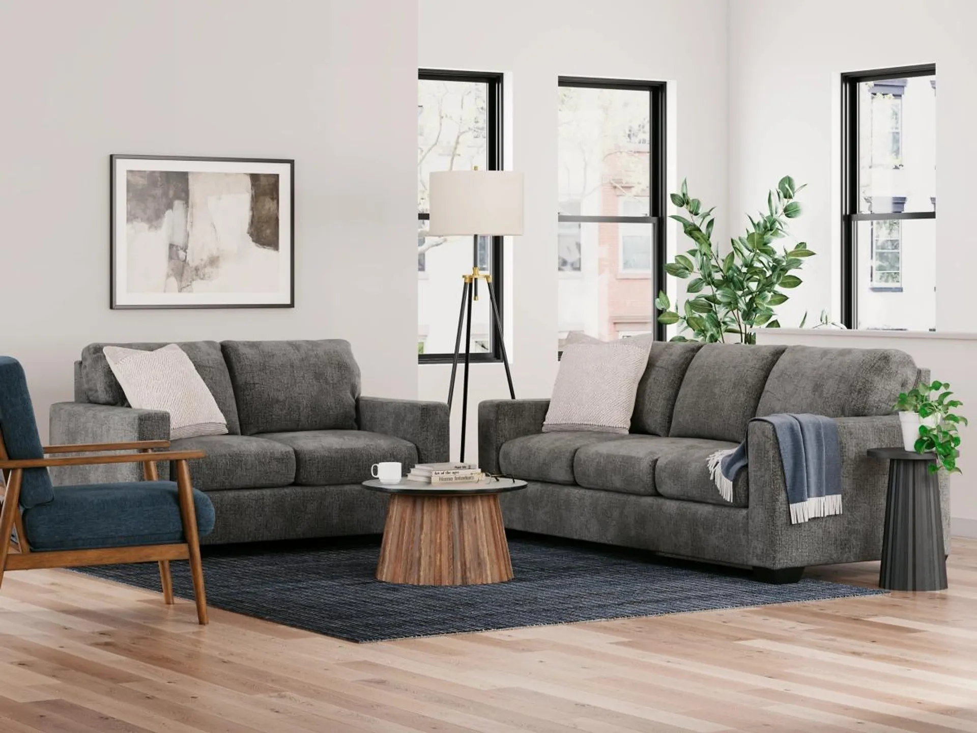 Deltona Sofa and Loveseat