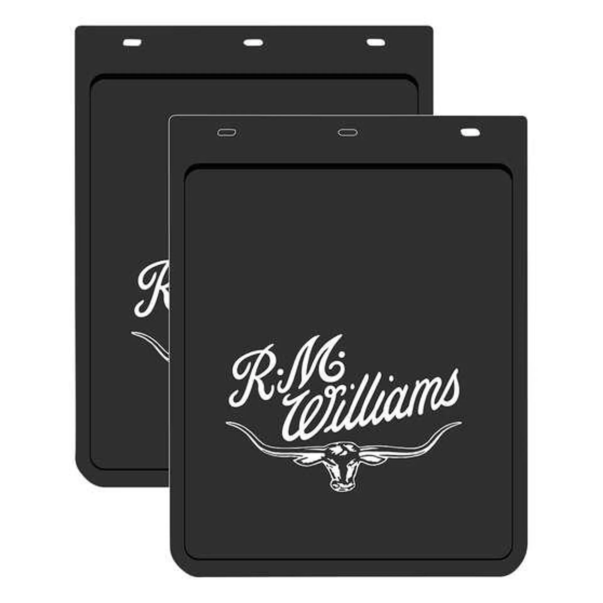 R.M.Williams Mudflaps - Pair, Black, 280mm x 360mm