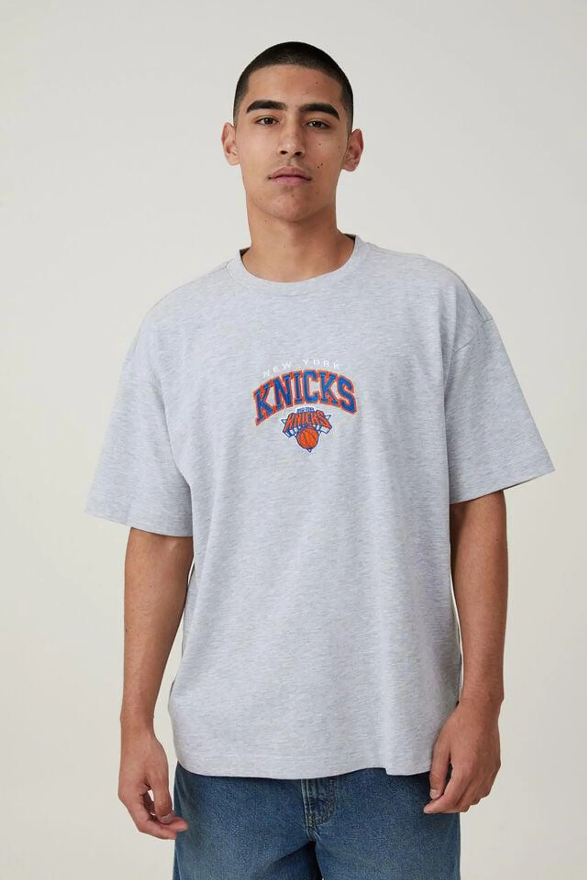 NBA NY Knicks Box Fit T-Shirt