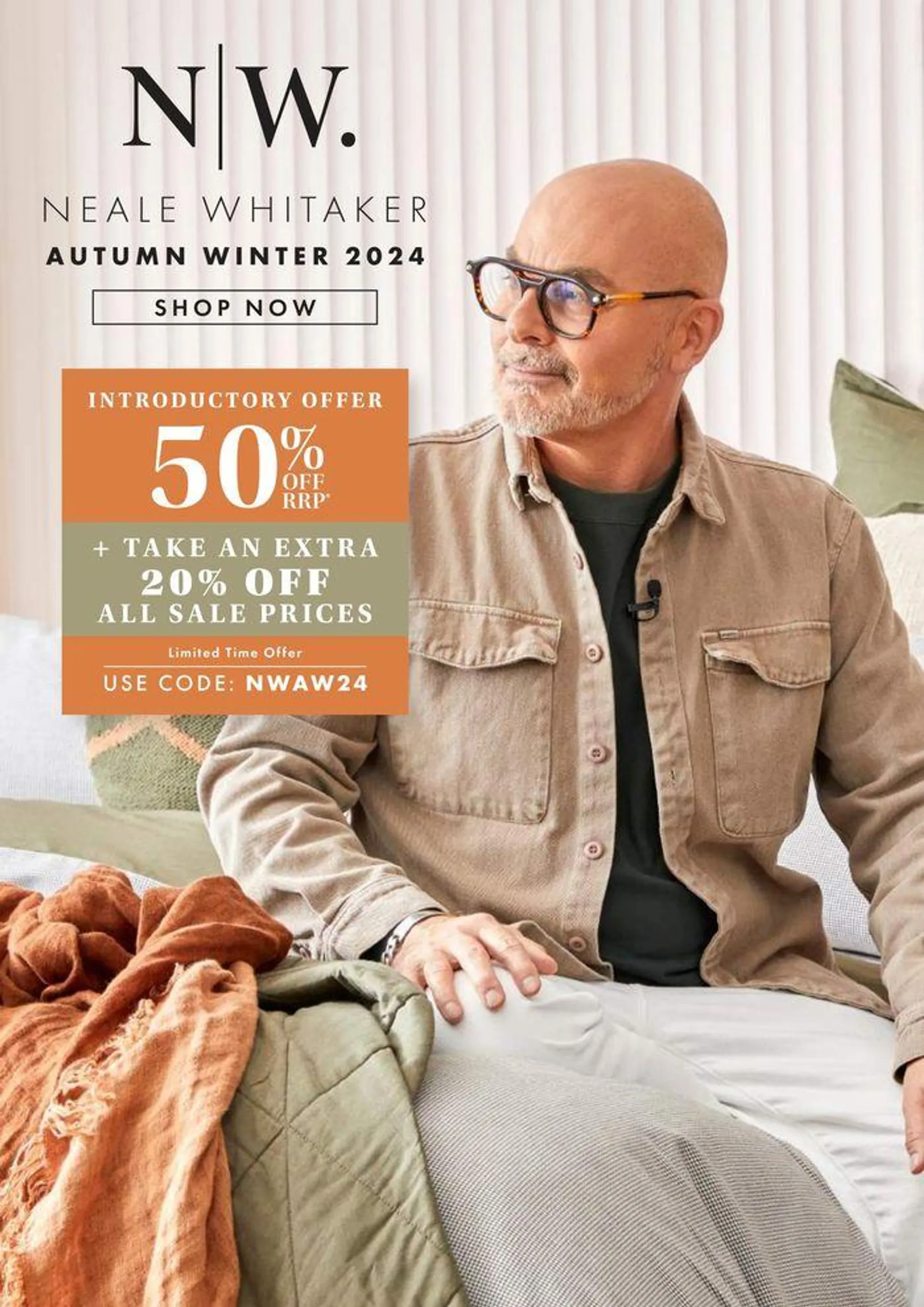 Neale Whitker Autumn/Winter 24  - Catalogue valid from 15 February to 31 August 2024 - page 1