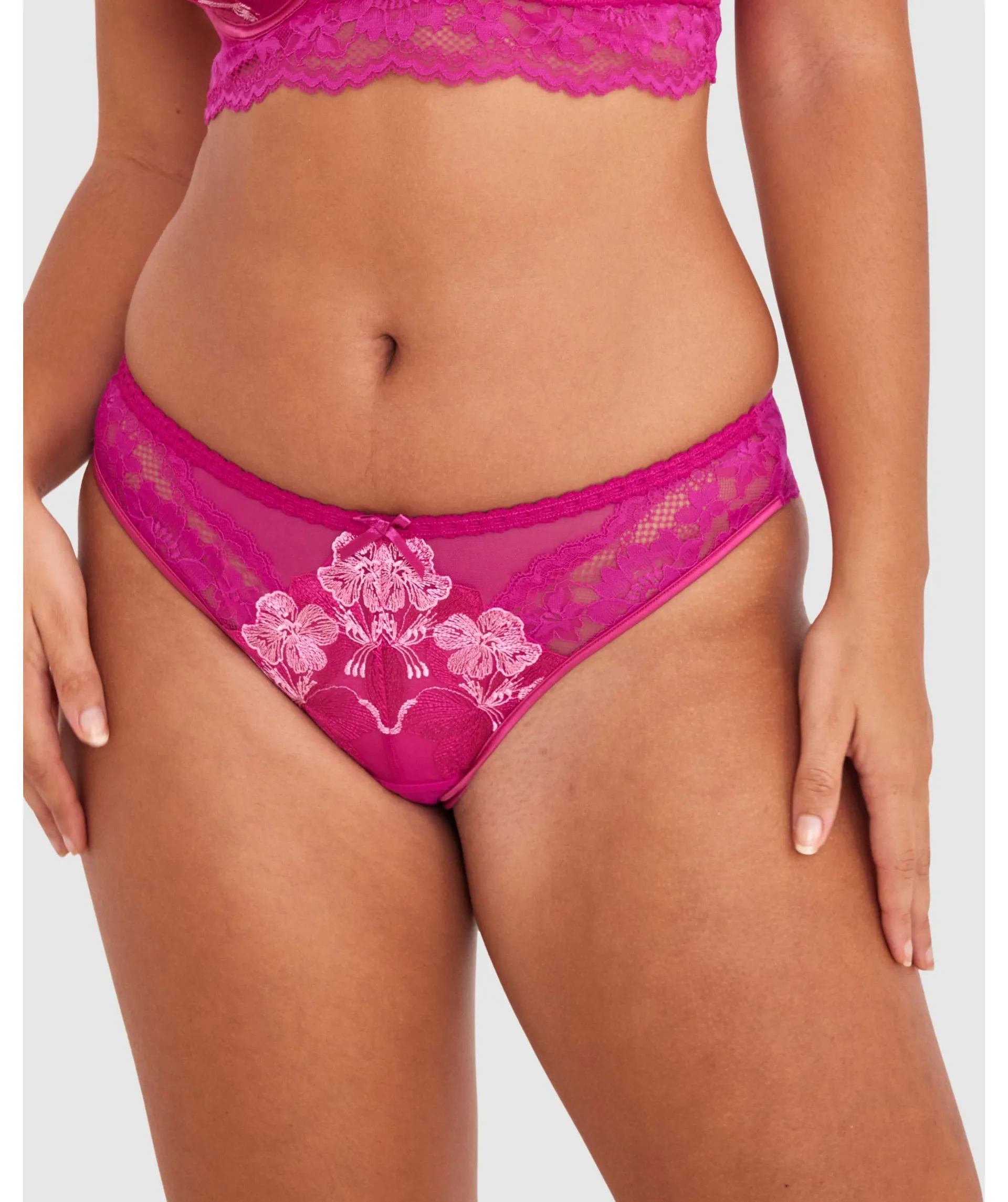 Jocelyn Brazilian Knicker - Pink