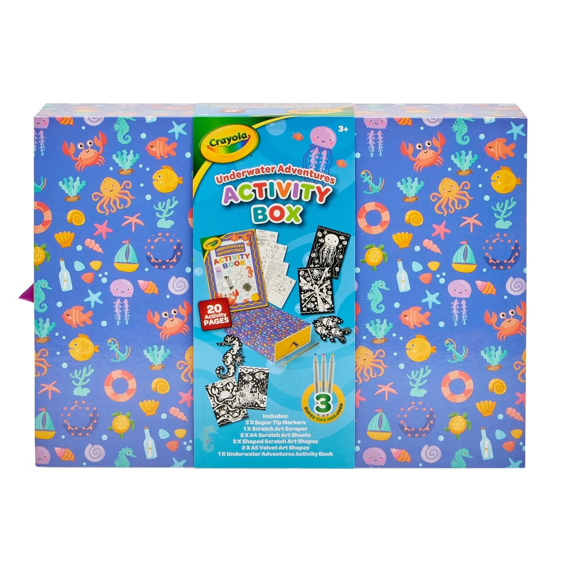 Crayola Underwater Adventure Activity Box