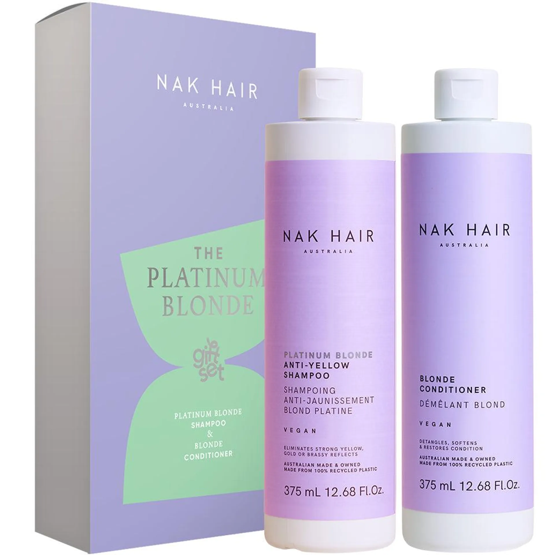 Holiday Platinum Blonde Duo