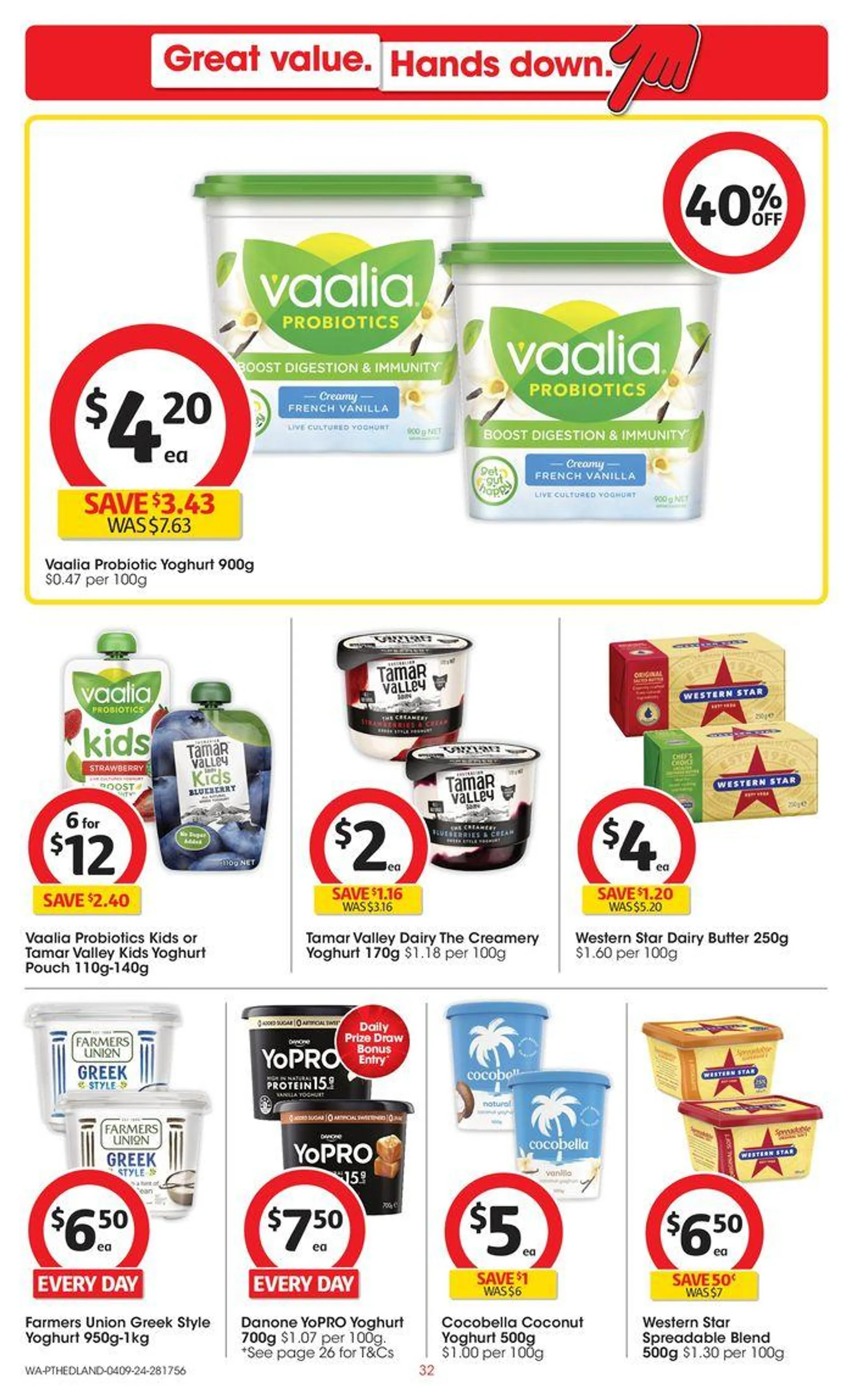 Great Value. Hands Down. - 4th September - Catalogue valid from 4 September to 10 September 2024 - page 32