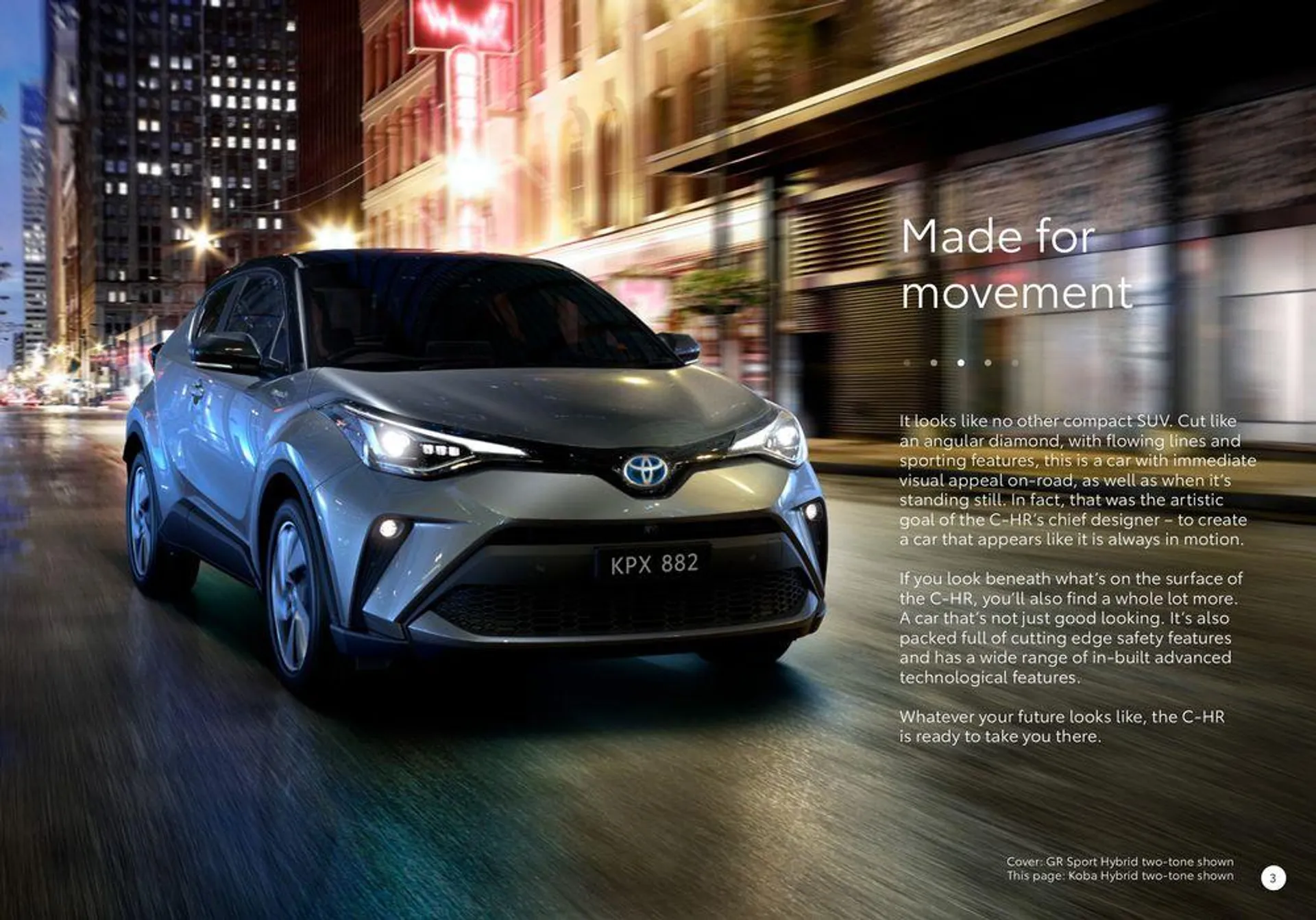 Toyota C-HR Hybrid - Catalogue valid from 30 January to 30 January 2025 - page 3