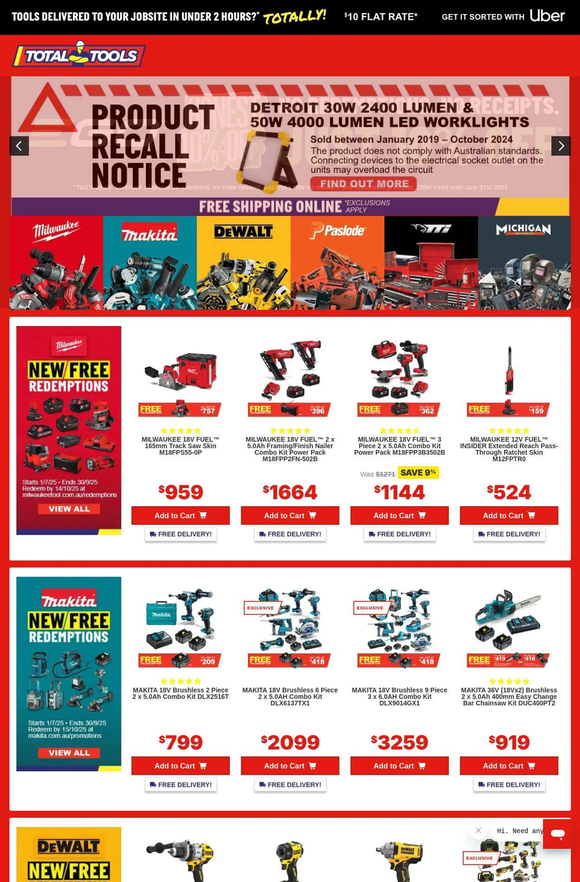 Total Tools Current catalogue - Catalogue valid from 14 July to 23 July 2025 - page 1
