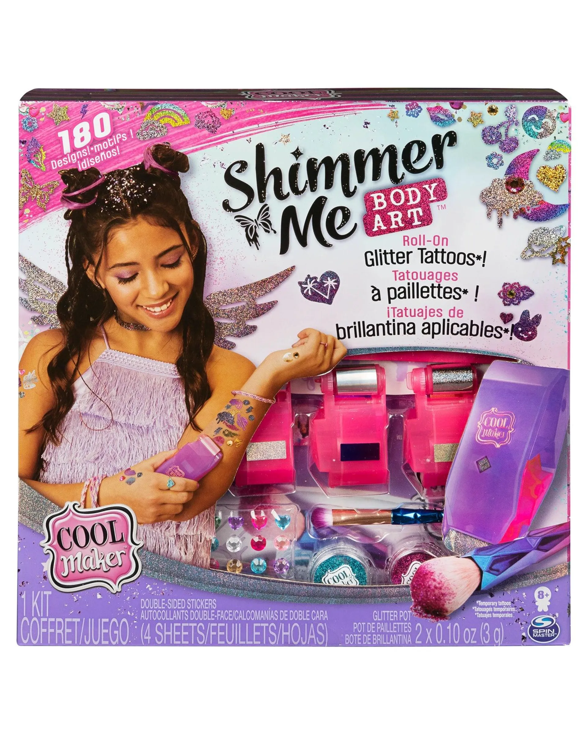 Cool Maker Shimmer Me Body Art