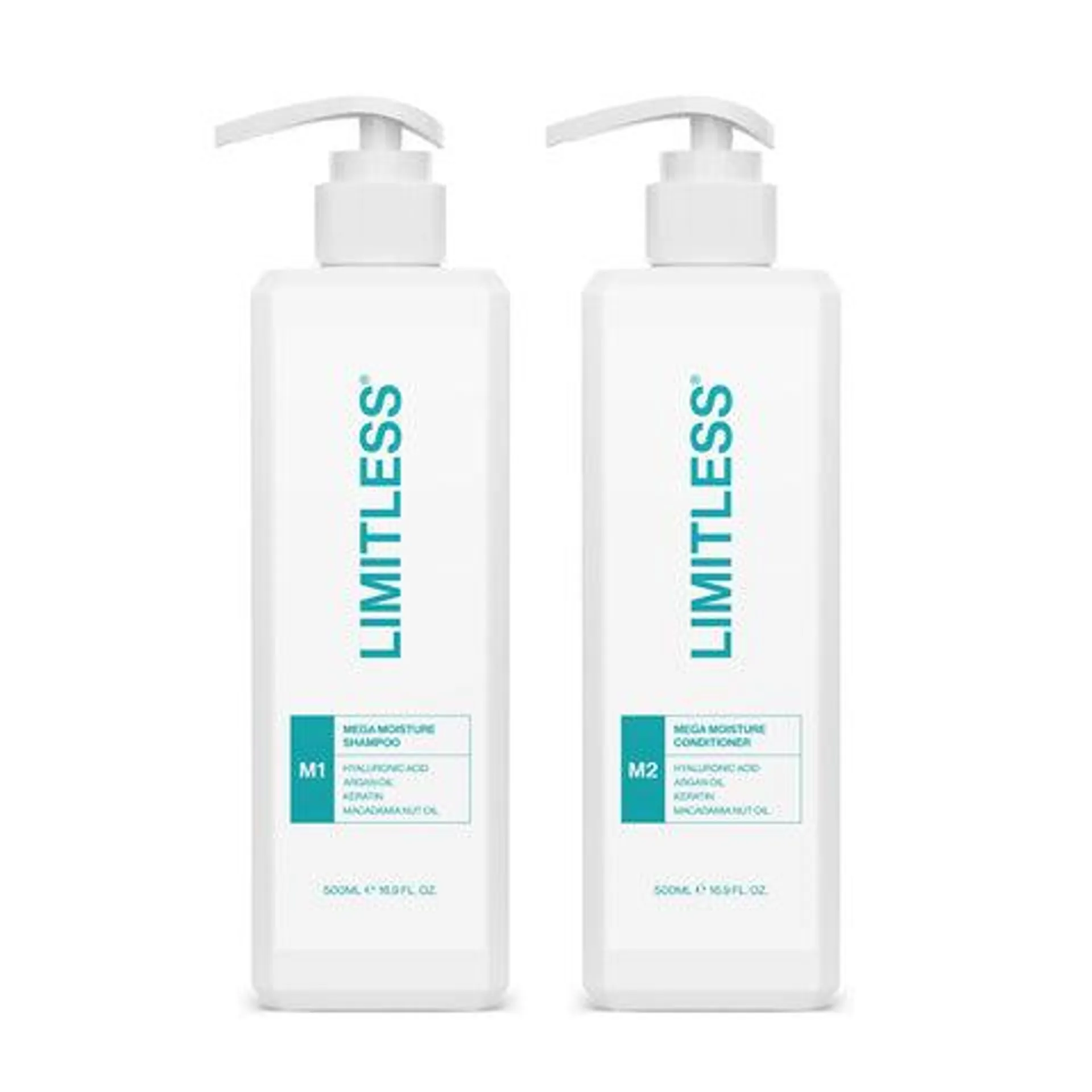 Limitless Mega Moisture Duo Pack 500ml