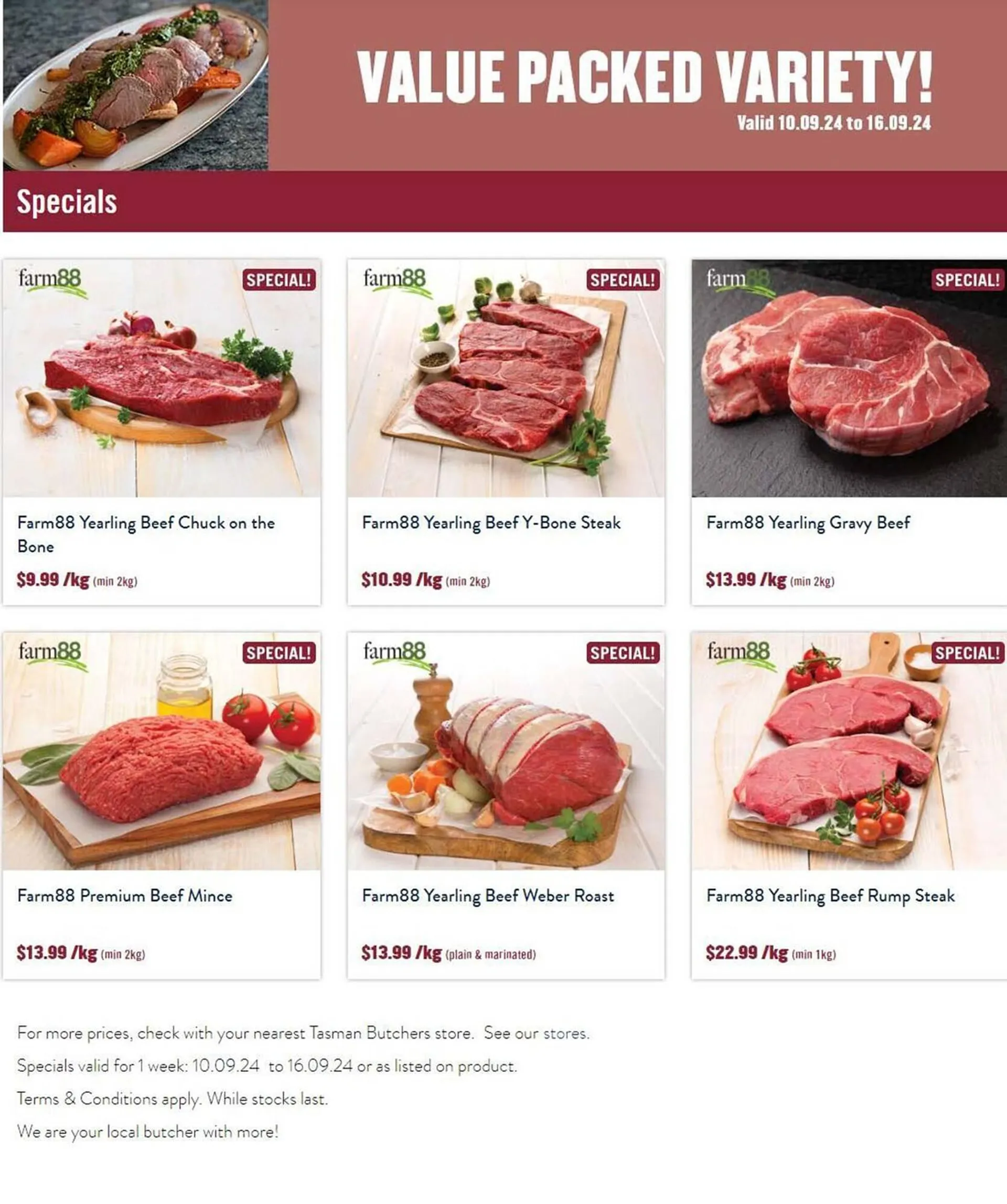 Tasman Butchers catalogue - 1