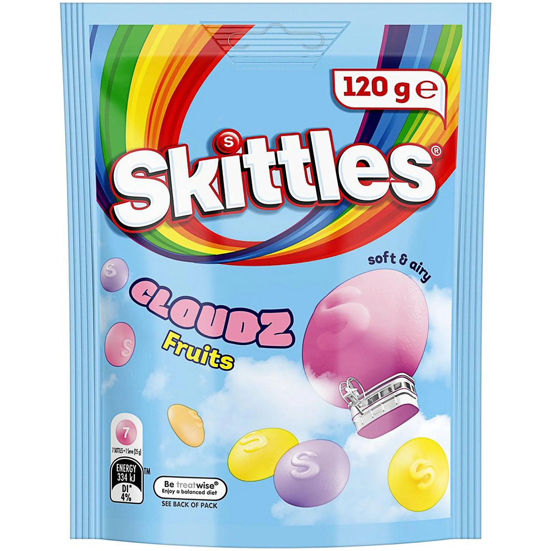 Skittles Cloudz Fruits 120g