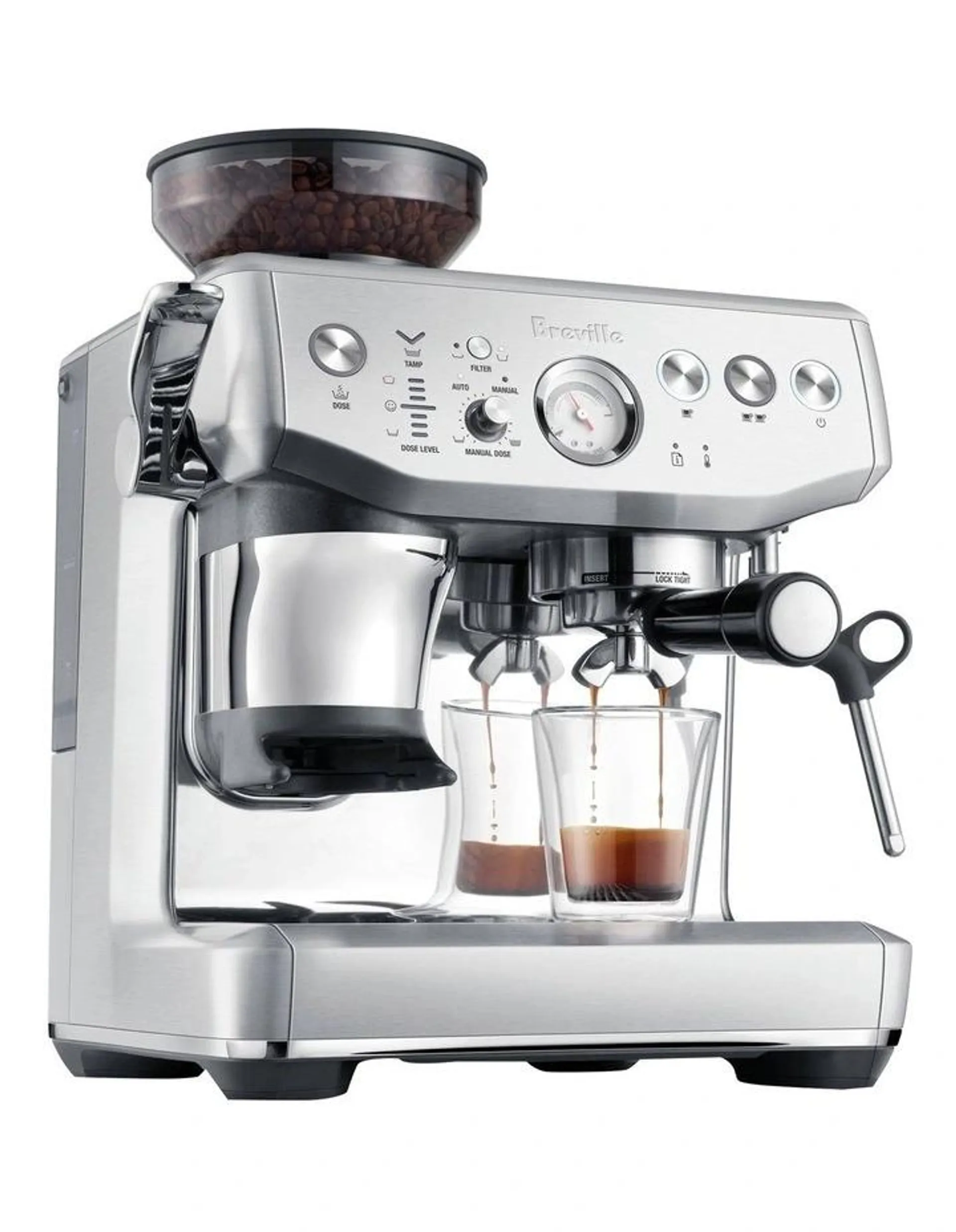 Barista Express Impress BES876BSS4IAN1in Brushed Stainless Steel