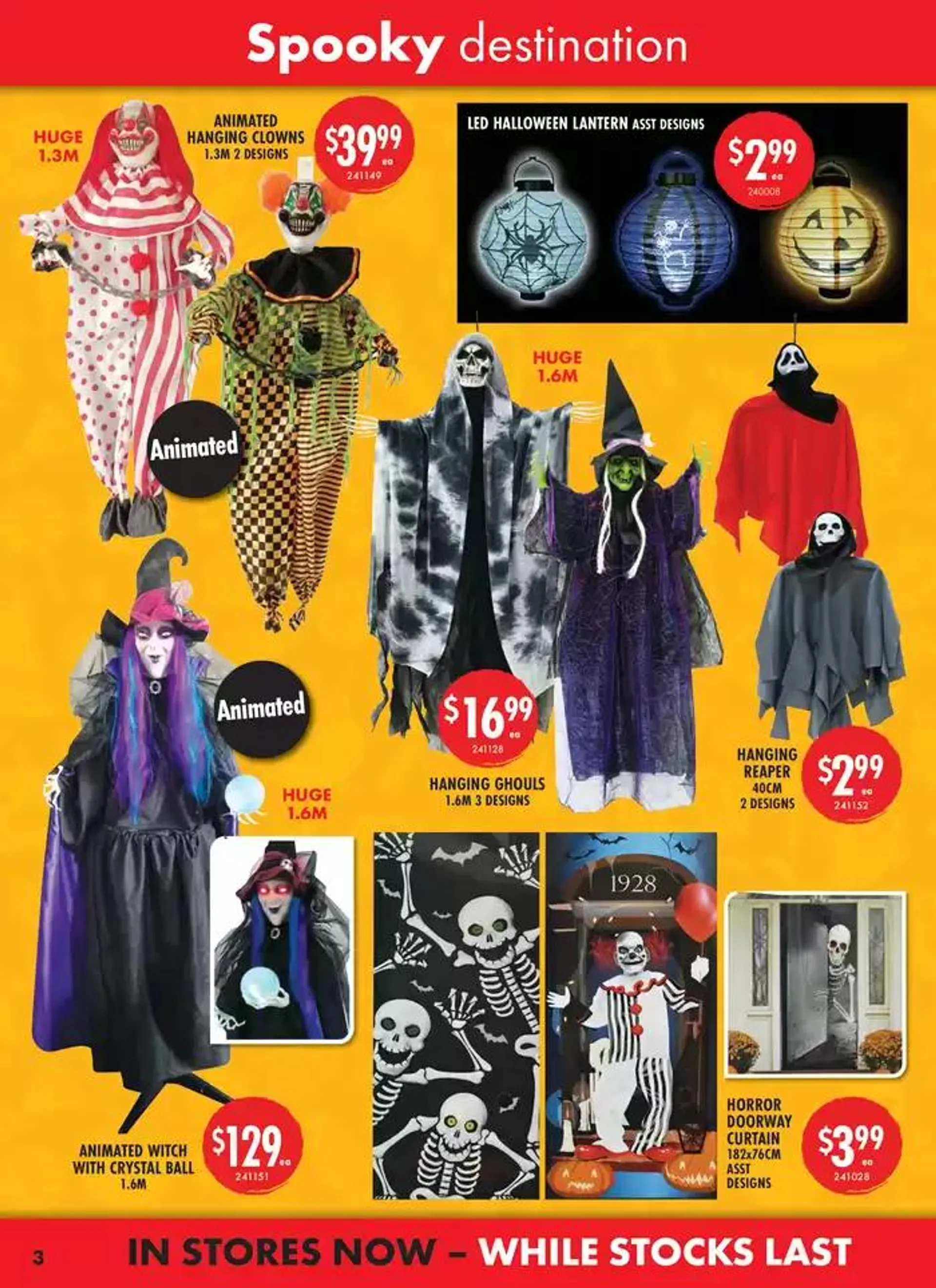 Spooky Halloween - Catalogue valid from 26 September to 31 October 2024 - page 3