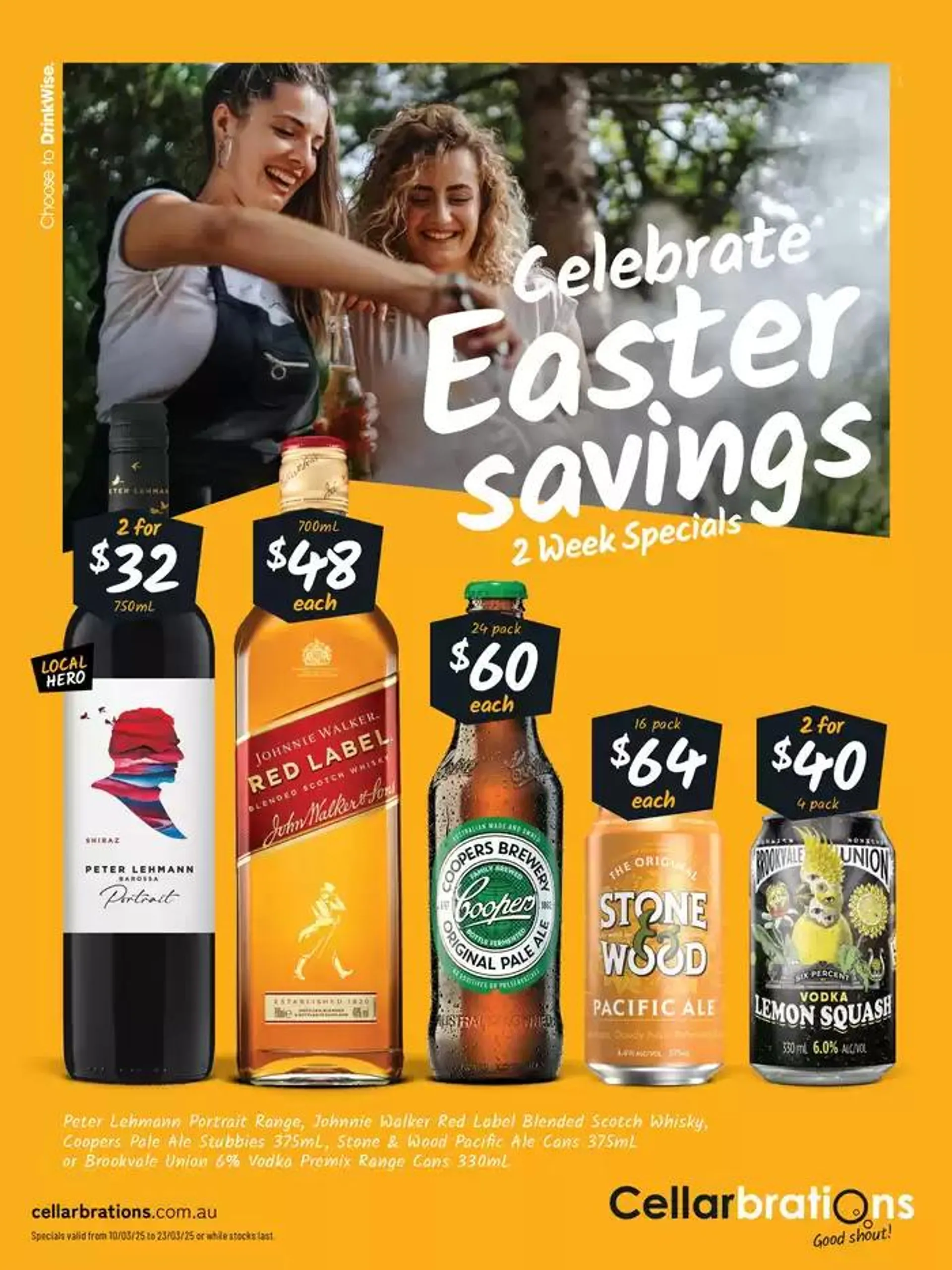 Celebrate Easter Savings - SA Z1 - Catalogue valid from 11 March to 23 March 2025 - page 1