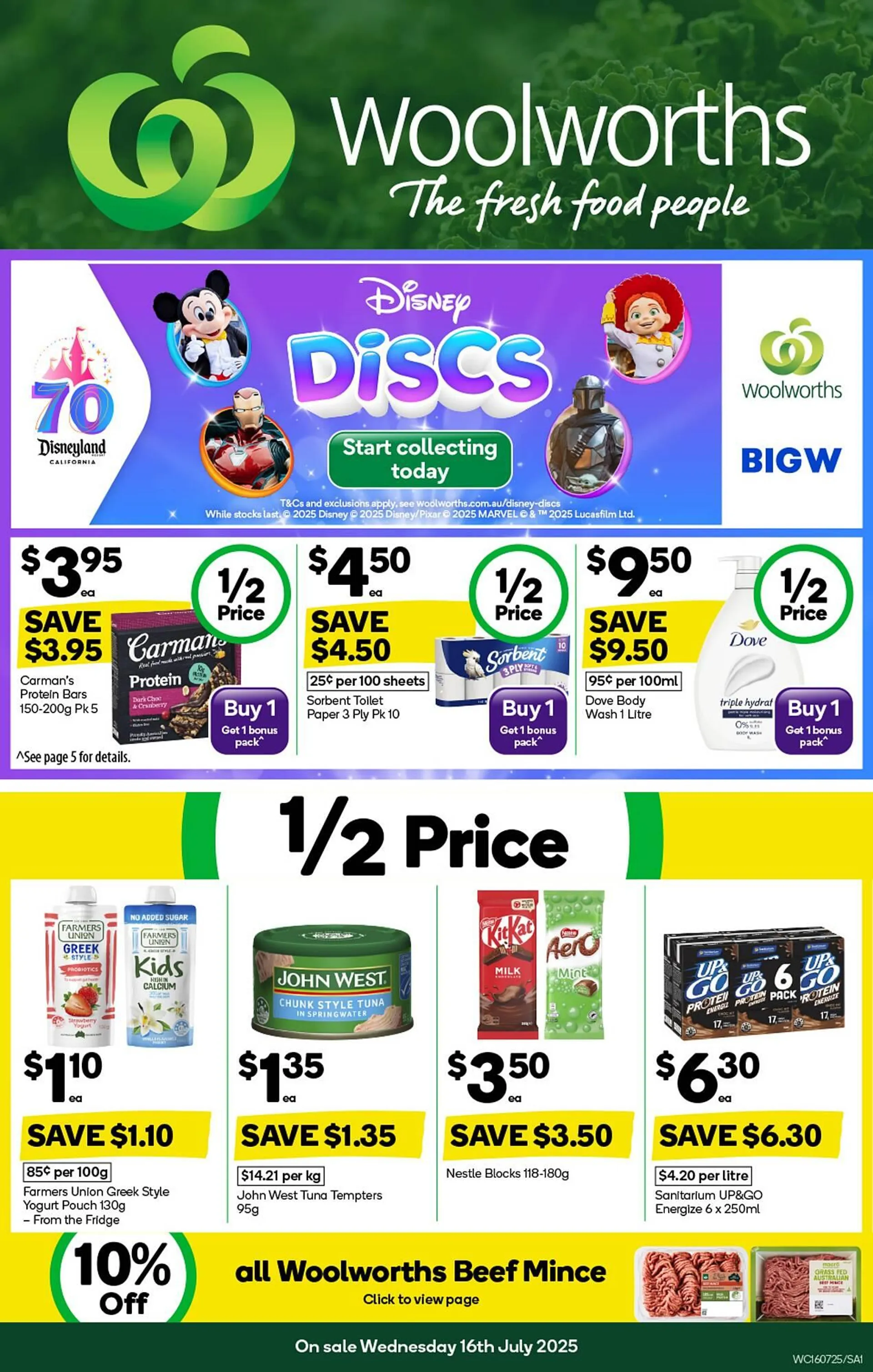 Woolworths catalogue - Catalogue valid from 16 July to 22 July 2025 - page 1