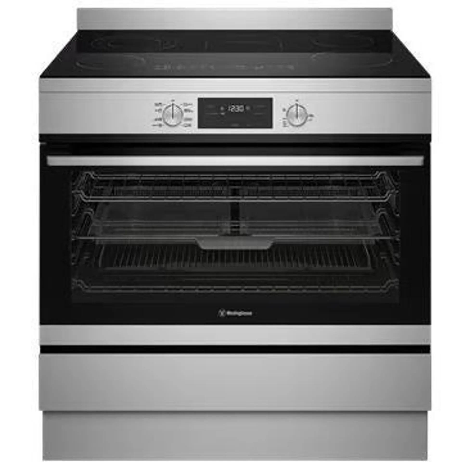 Westinghouse WFE946SD 90cm Freestanding Electric Oven & Ceramic Cooktop w AirFry (Stainless Steel)