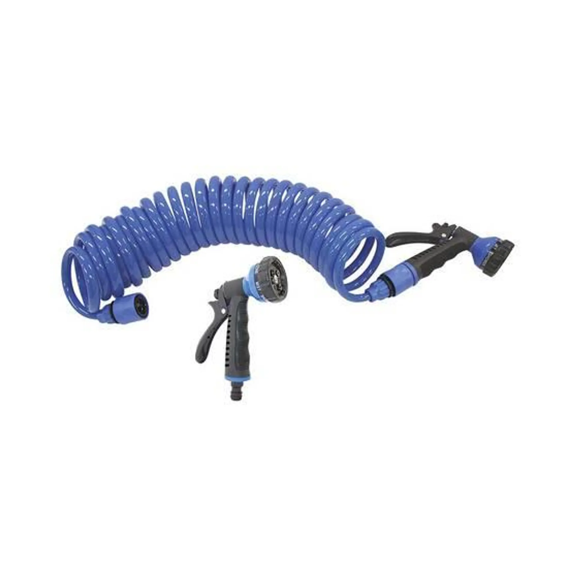 RWB Marine Coiled Hose With Spray Gun