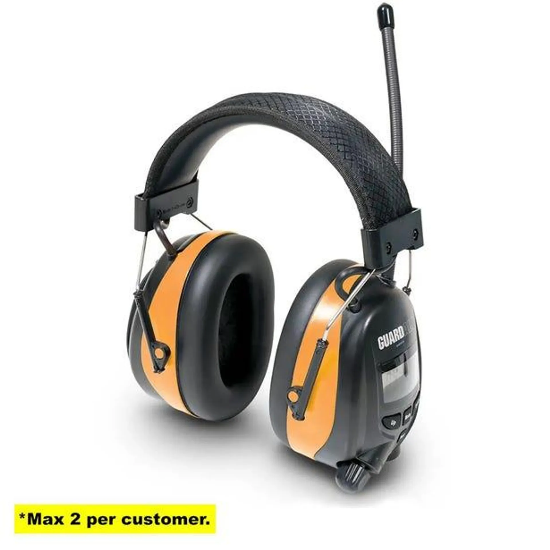 GUARDALL Ear Muffs with Bluetooth Mic & Radio 123764P