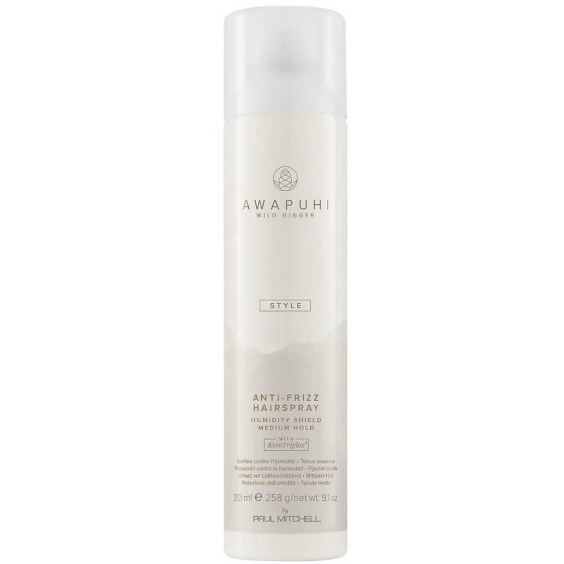 Awapuhi Wild Ginger Anti Frizz Hairspray 300mL