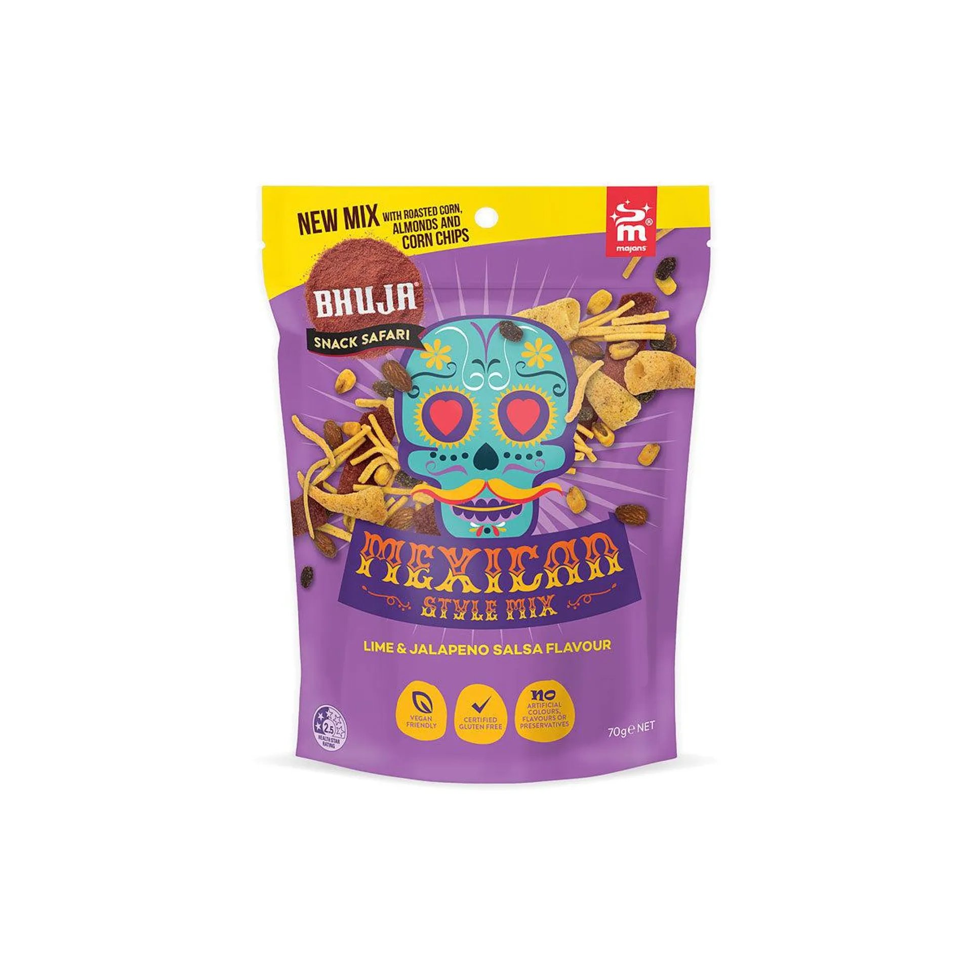 Bhuja Mexican Style Mix 70g