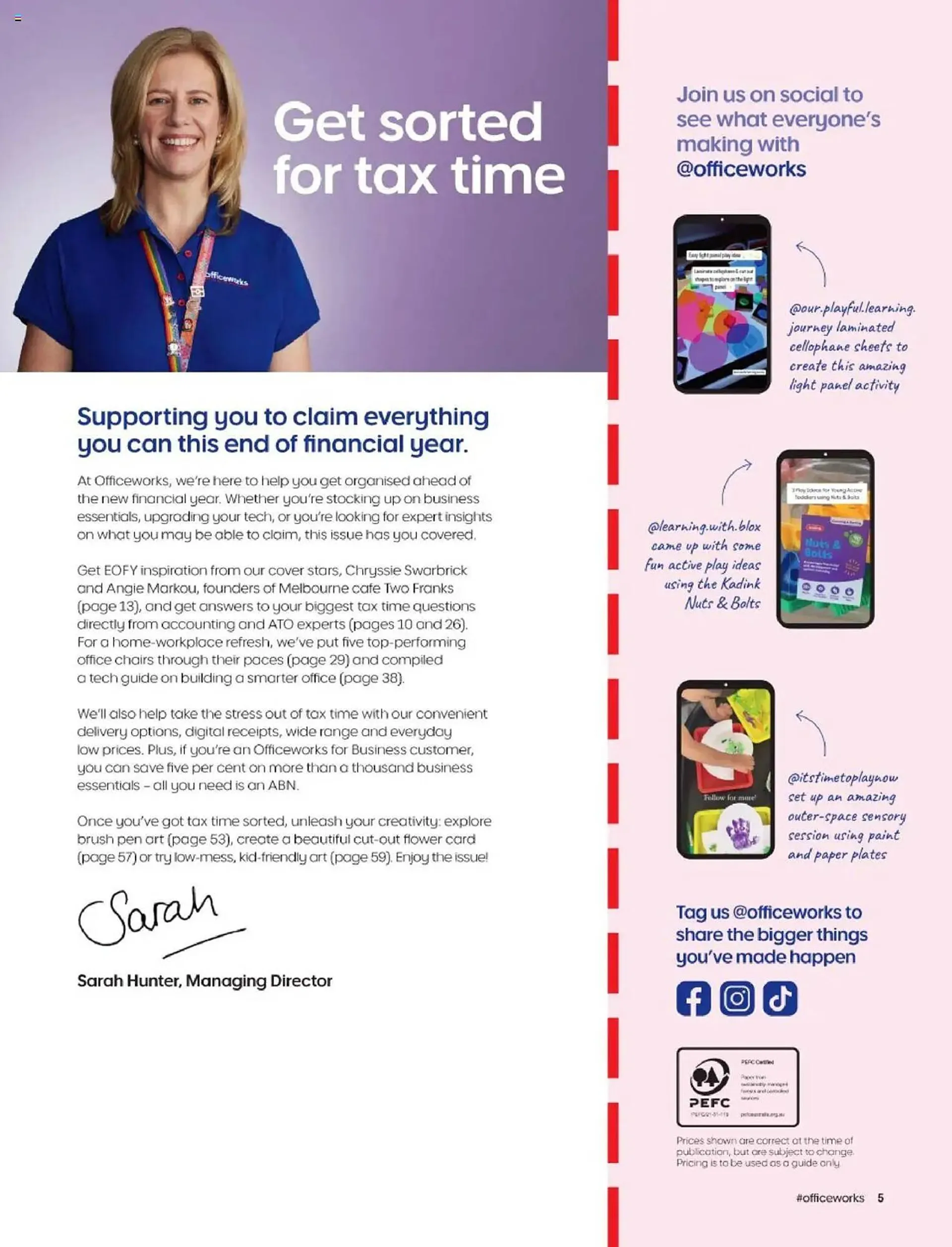 Officeworks catalogue - Catalogue valid from 1 May to 14 November 2025 - page 5