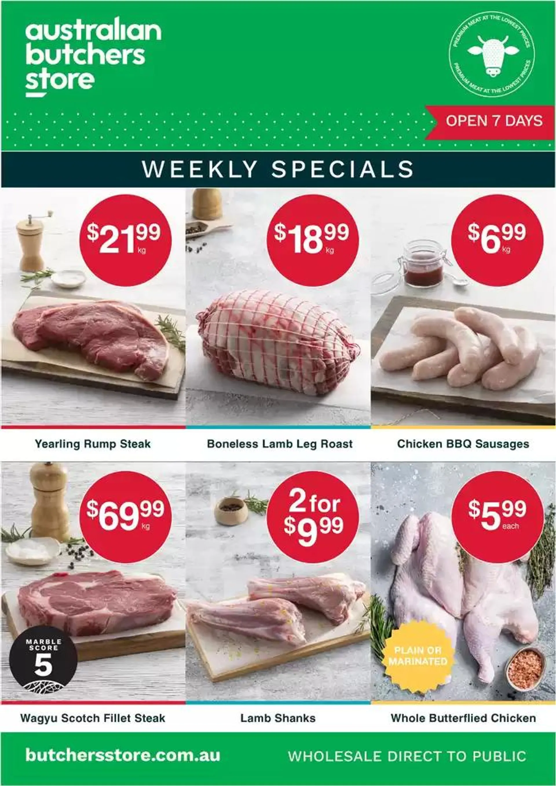 Weekly Specials - 1