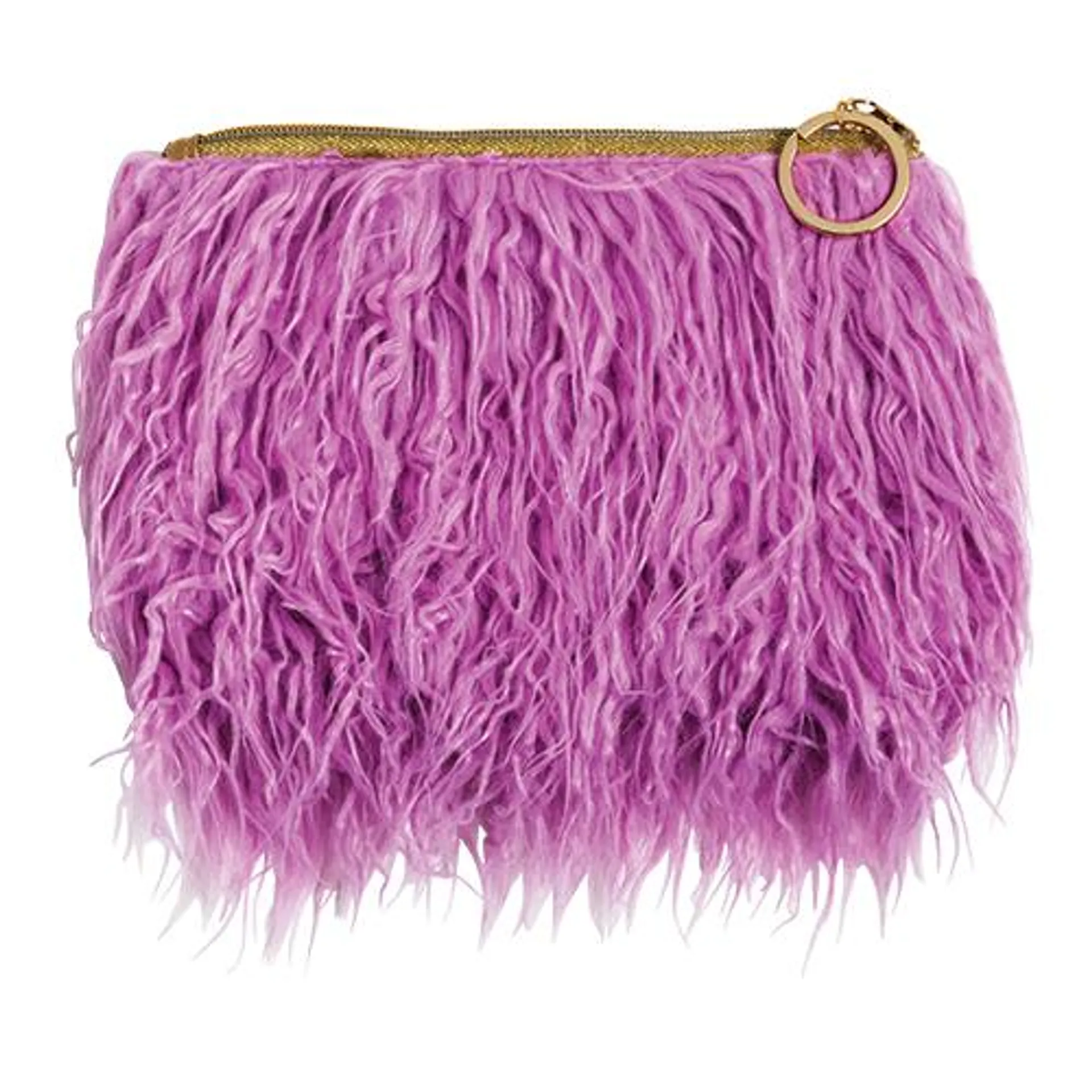 CHARMIES PENCIL CASE SHAGGY PURPLE