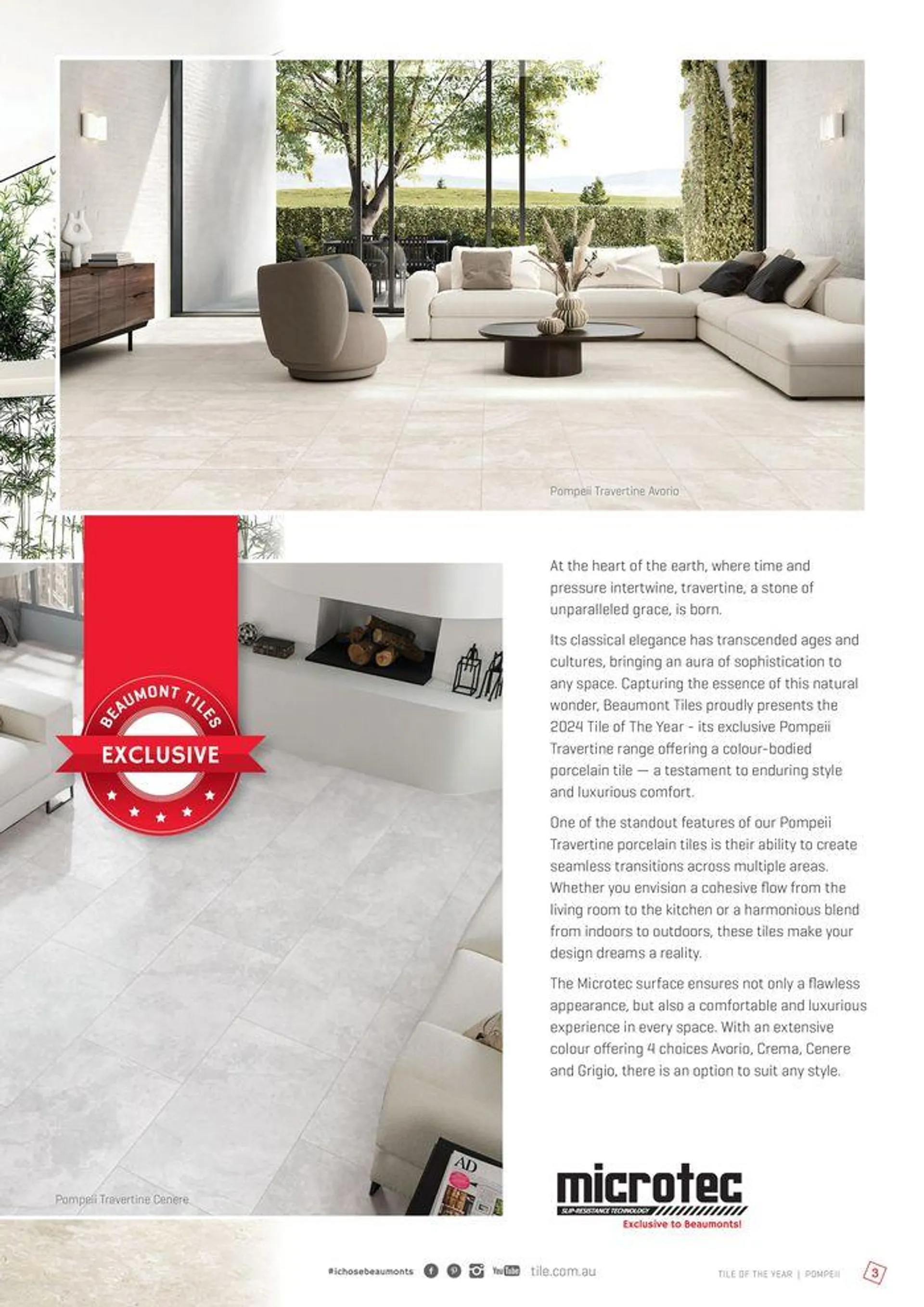 Tile of the Year 2024 - Pompeii - Catalogue valid from 18 December to 31 December 2024 - page 3