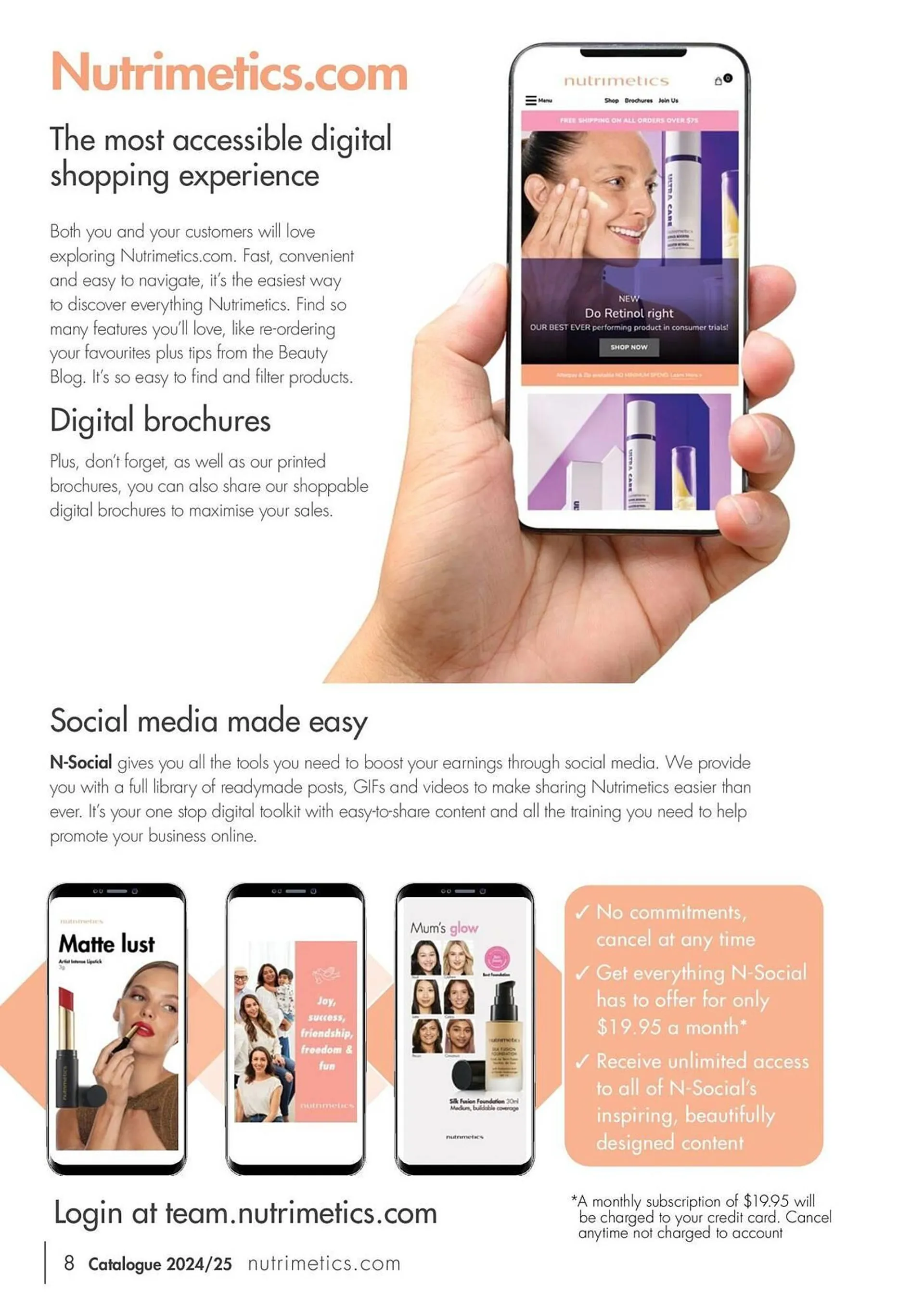Nutrimetics catalogue - Catalogue valid from 7 August to 31 December 2025 - page 8