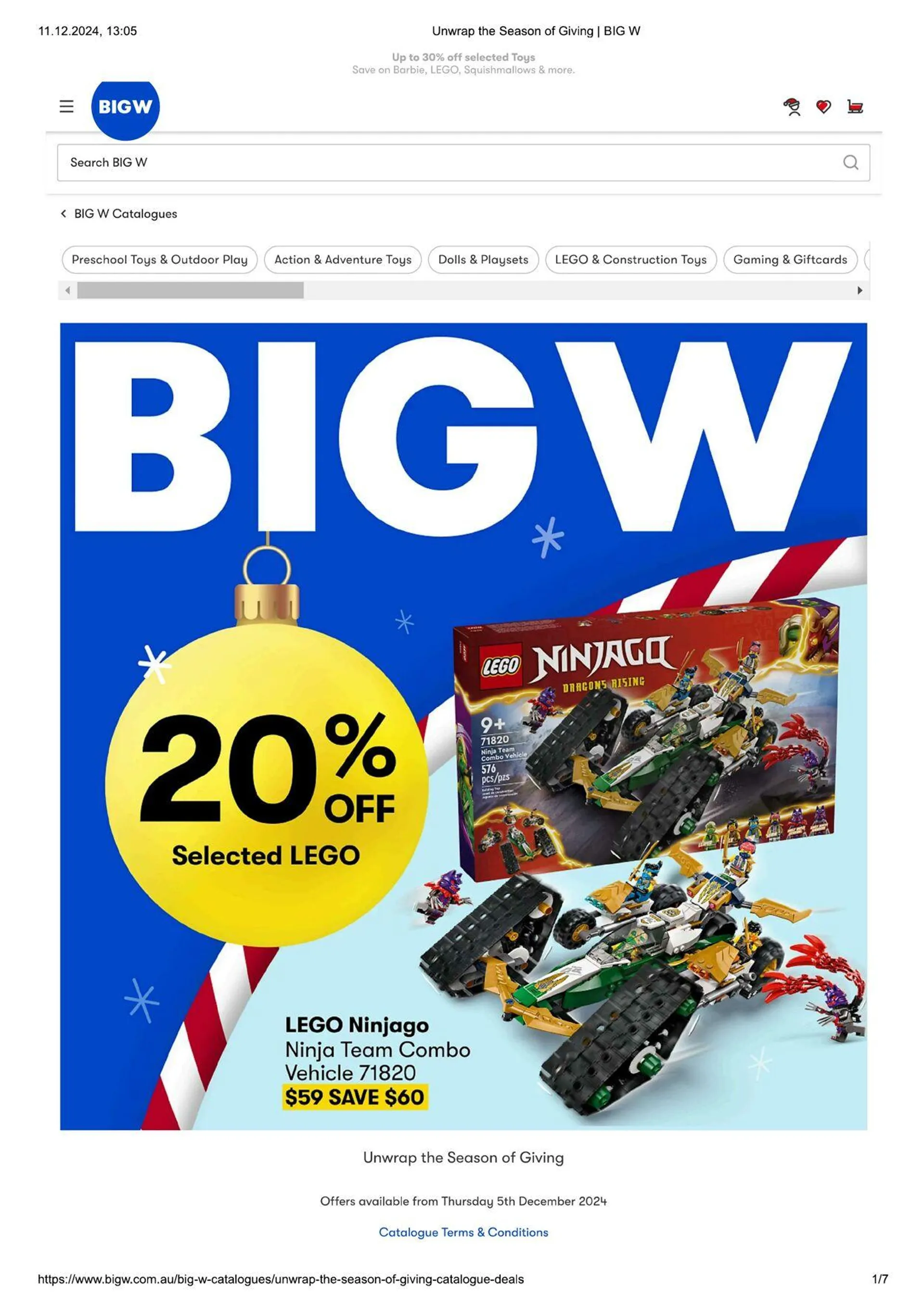 BIG W Current catalogue - 1