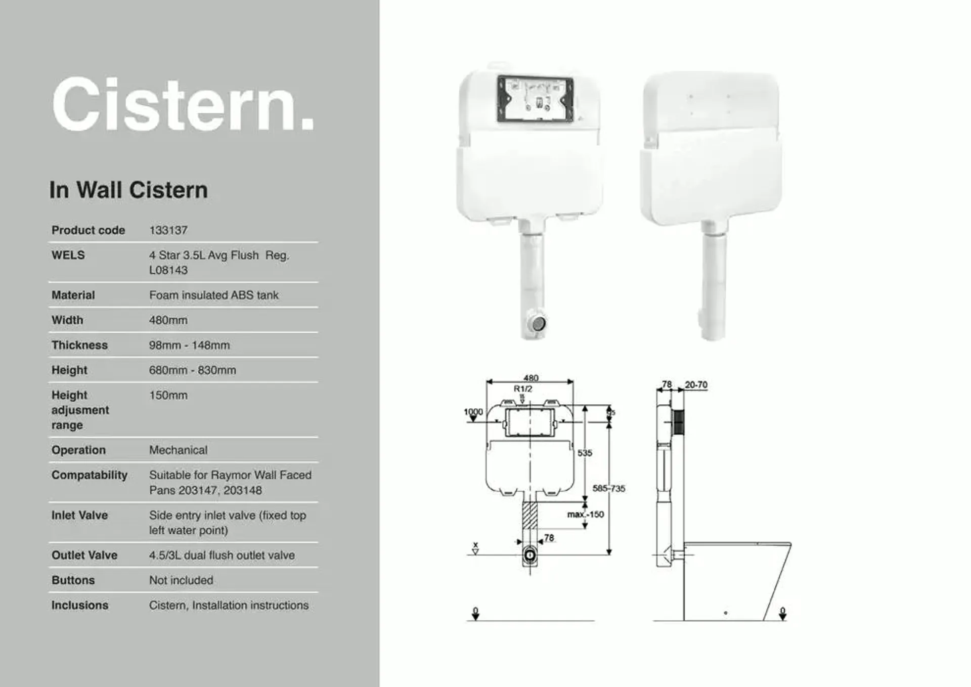 Raymor Brochure Toilets 2025 - Catalogue valid from 24 December to 31 January 2025 - page 16