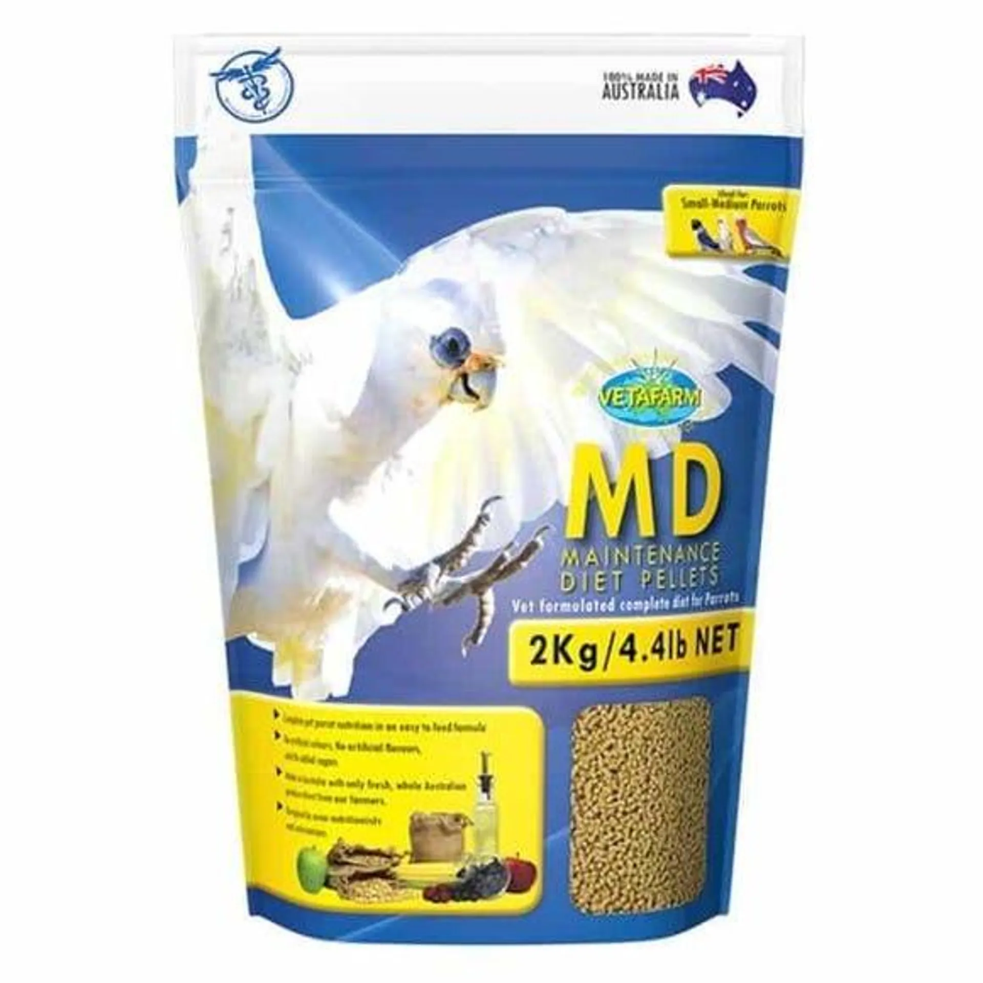 Vetafarm Maintenance Diet Pellets 2Kg