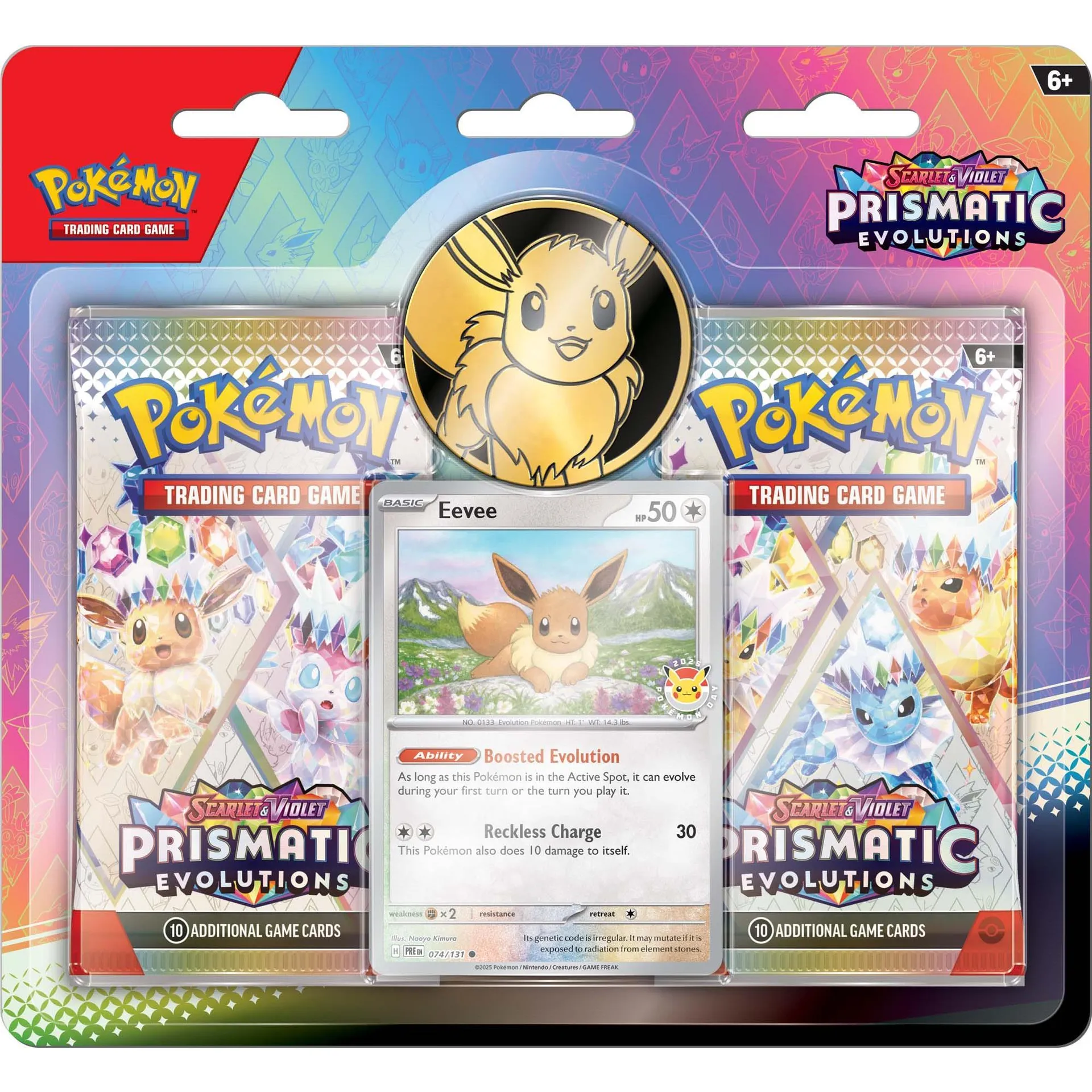 Pokemon Trading Card Game - Scarlet & Violet: Prismatic Evolutions 2-Pack Blister