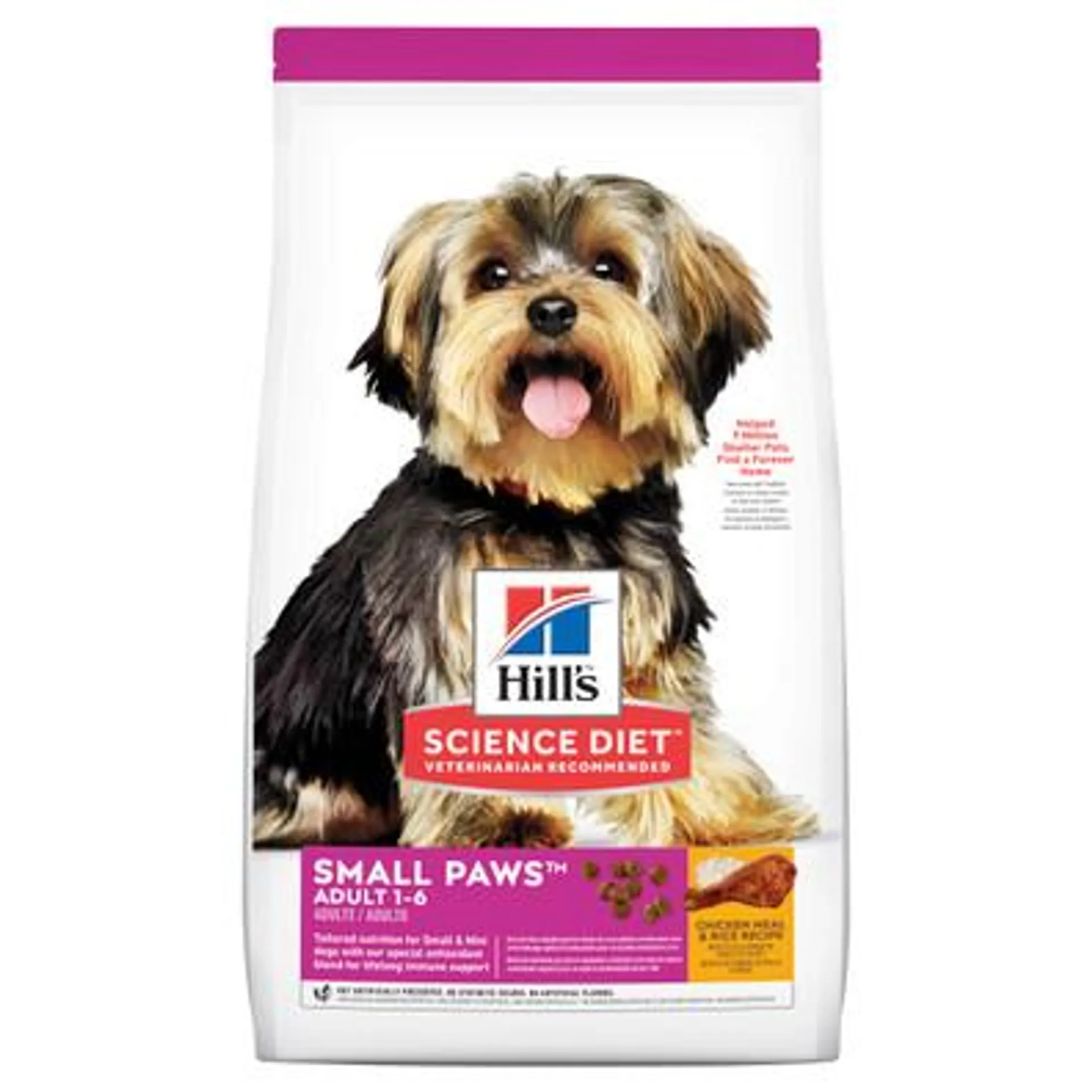 Hill's Science Diet Small Paws Chicken Adult Dry Dog Food