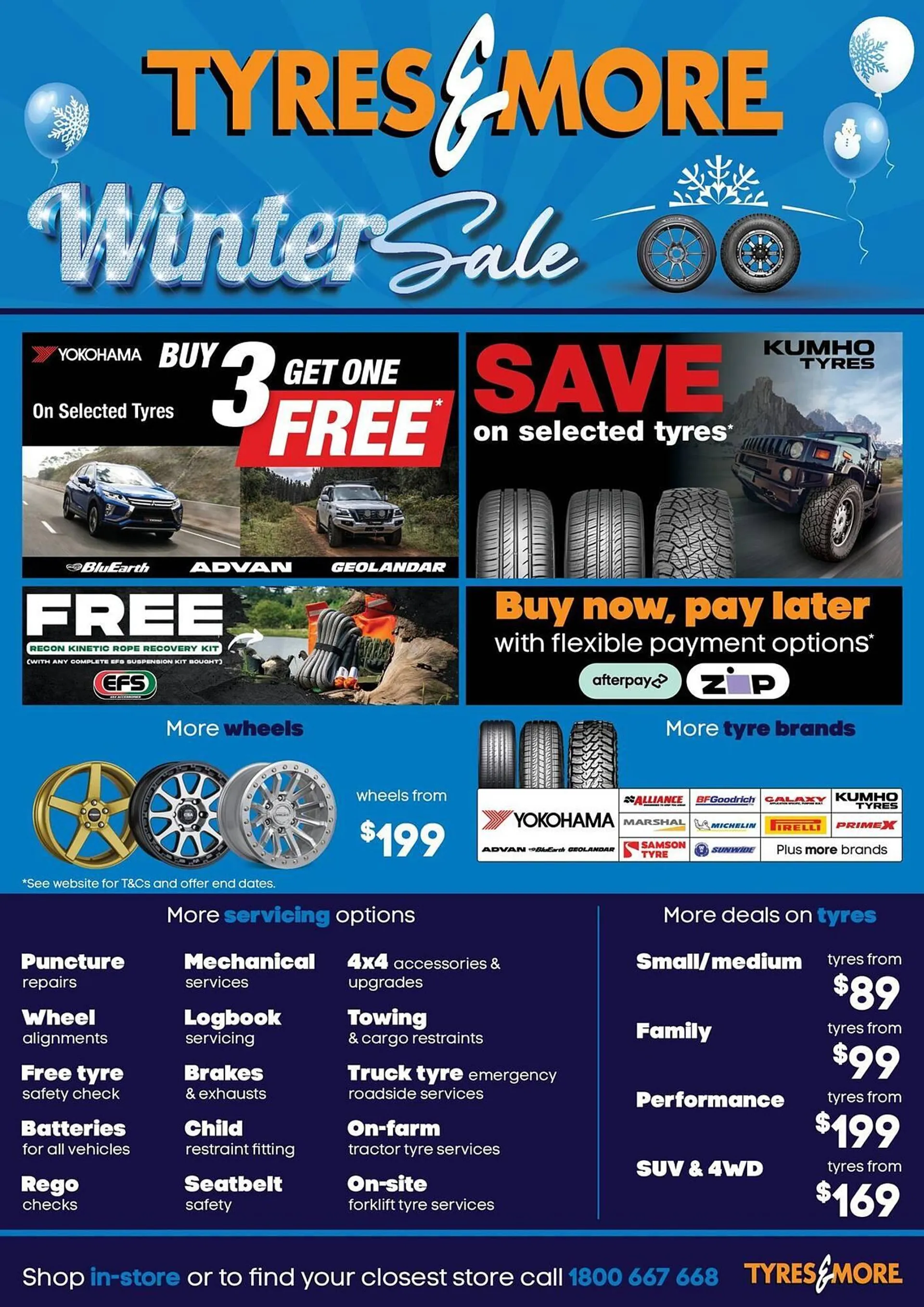 Tyres & More catalogue - Catalogue valid from 1 July to 31 July 2025 - page 1