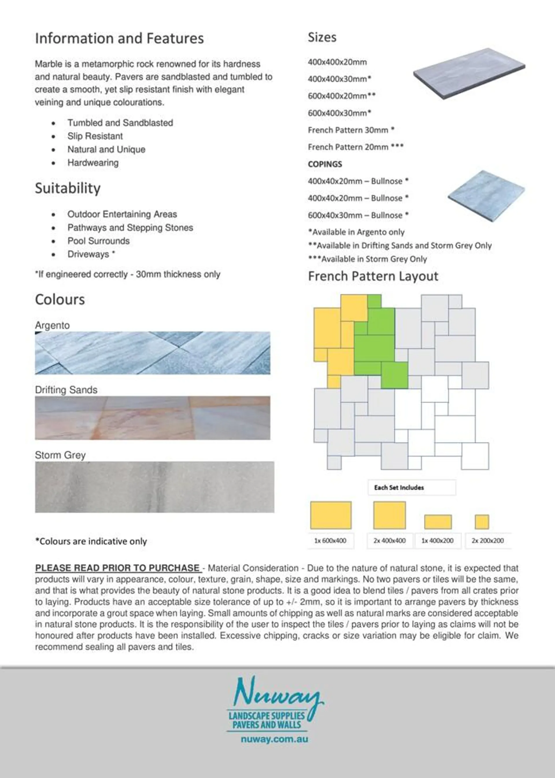 Marble Brochure - Catalogue valid from 19 May to 30 June 2024 - page 2