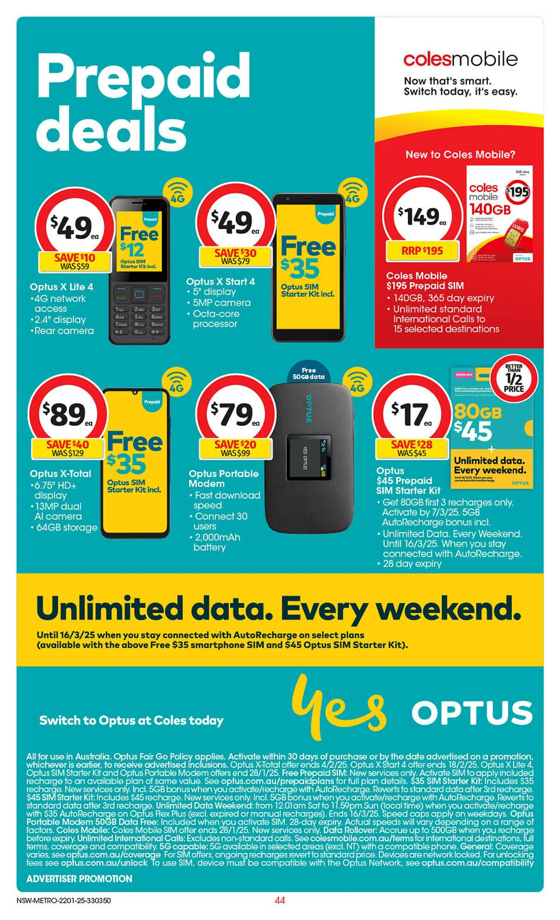 Coles catalogue - Catalogue valid from 22 January to 28 January 2025 - page 45