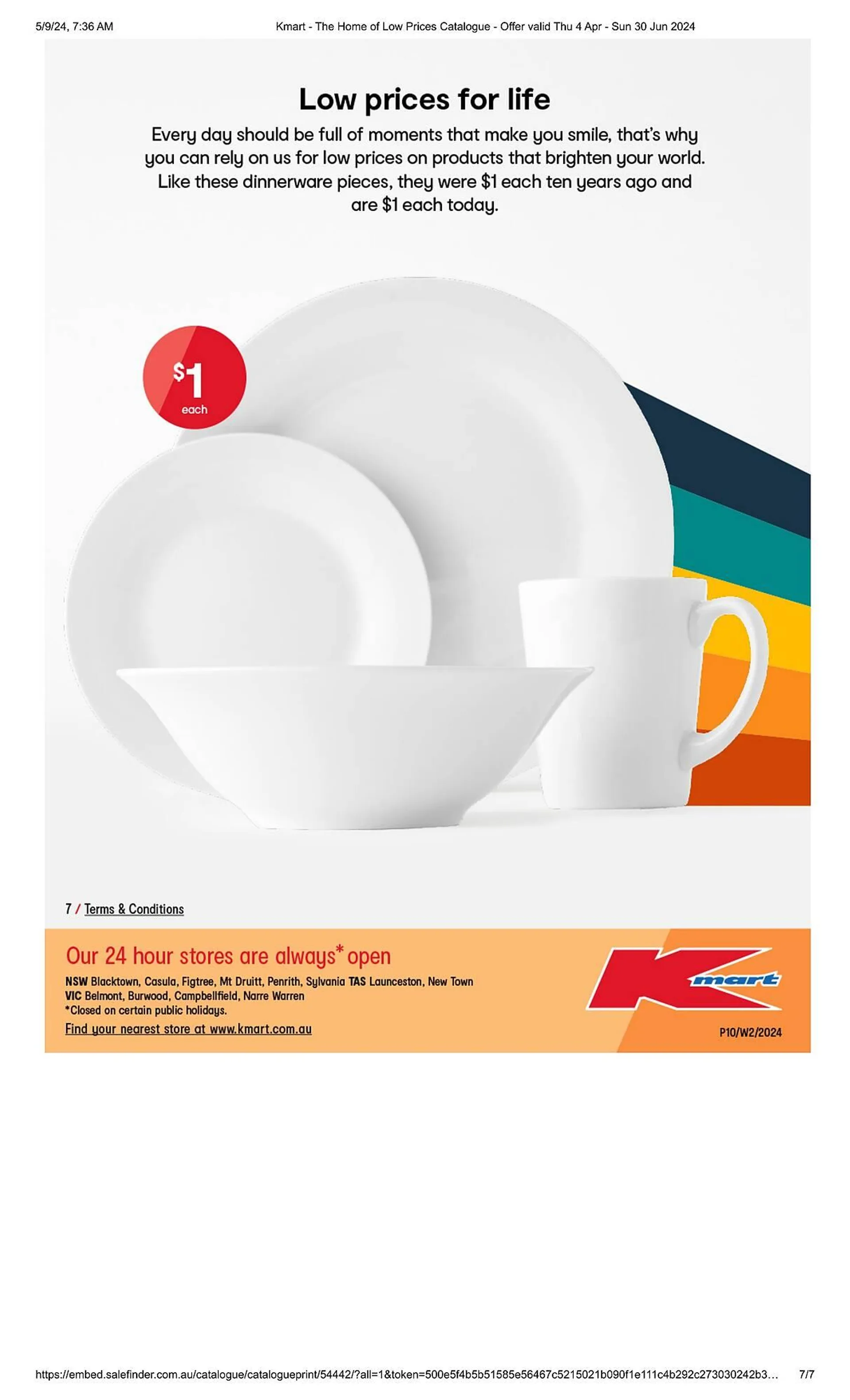 Kmart catalogue - Catalogue valid from 9 May to 30 June 2024 - page 7