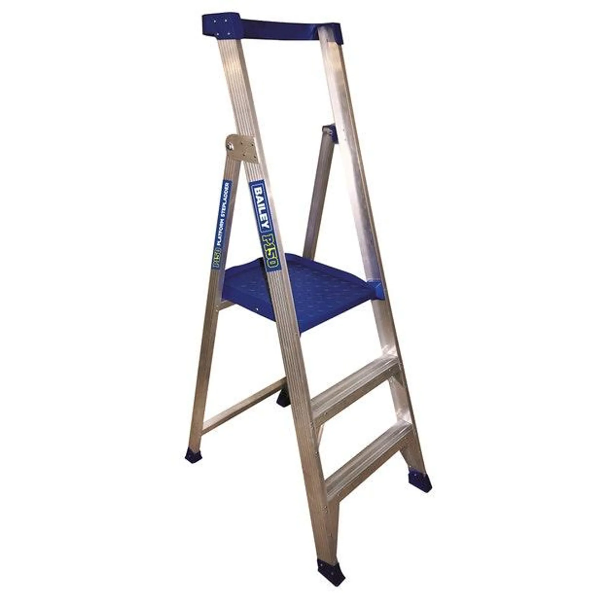 BAILEY 150KG P150 3 HD Aluminium Riveted Ladder FS13580