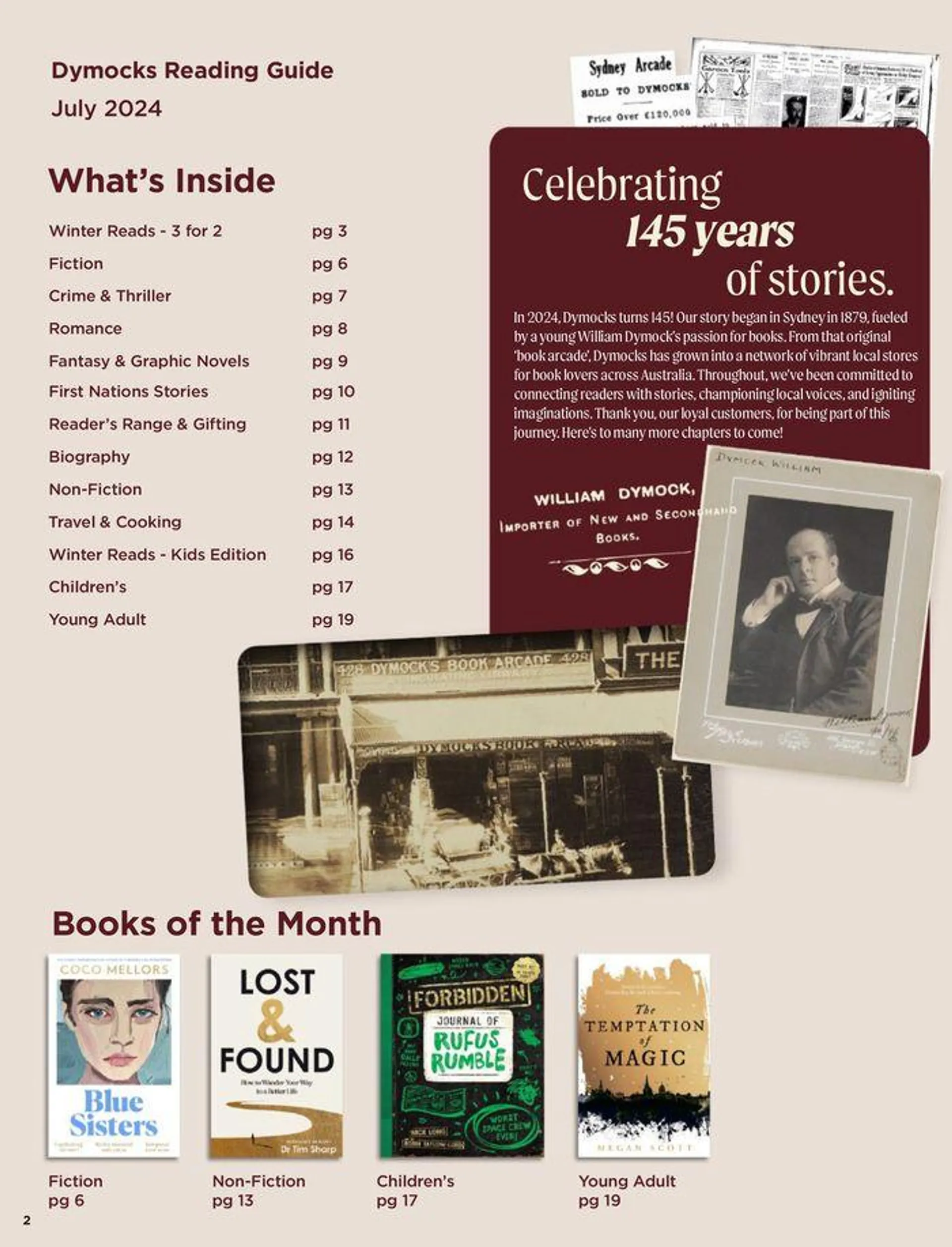 Celebrating 145 Years Of Stories - Catalogue valid from 2 July to 29 July 2024 - page 2