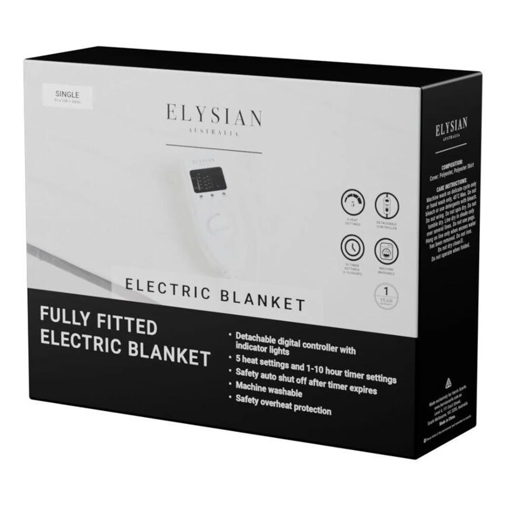 Elysian Fitted Electric Blanket