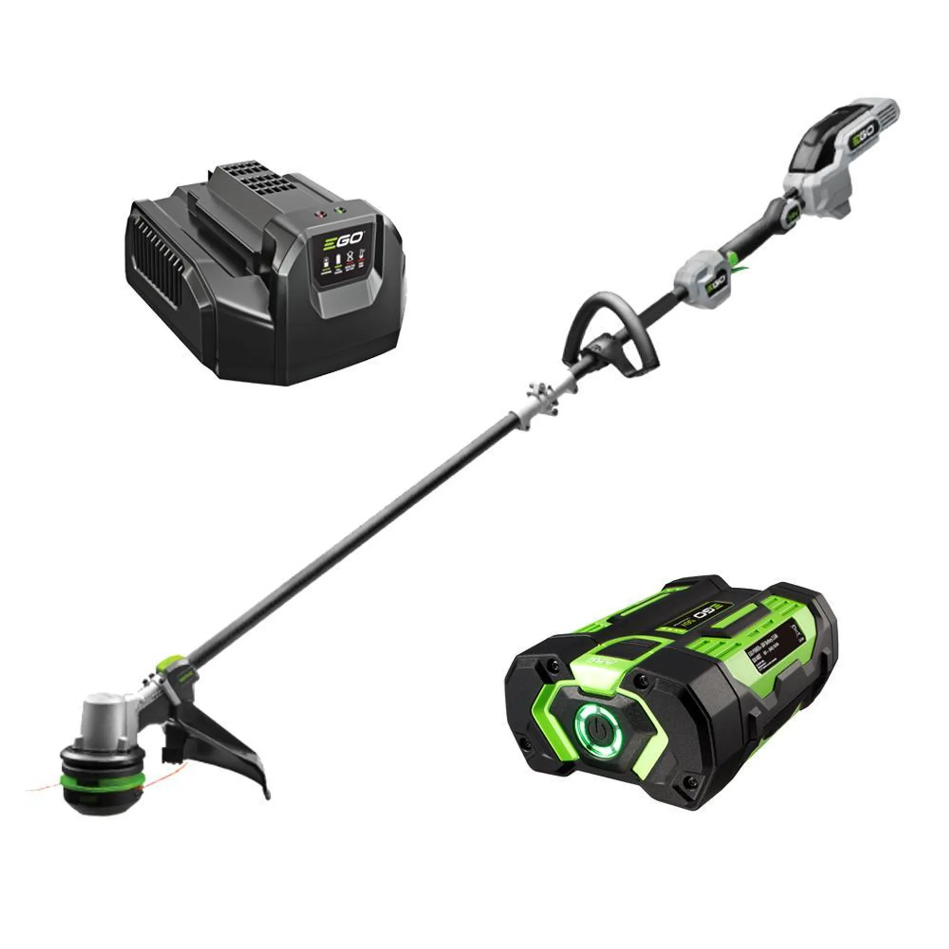 [Pre-Order] EGO ST1521E-B 56V 2.5Ah Lithium-Ion Cordless Brushless Power+ 380mm Powerload with Carbon Fibre Shaft Trimmer Combo Kit