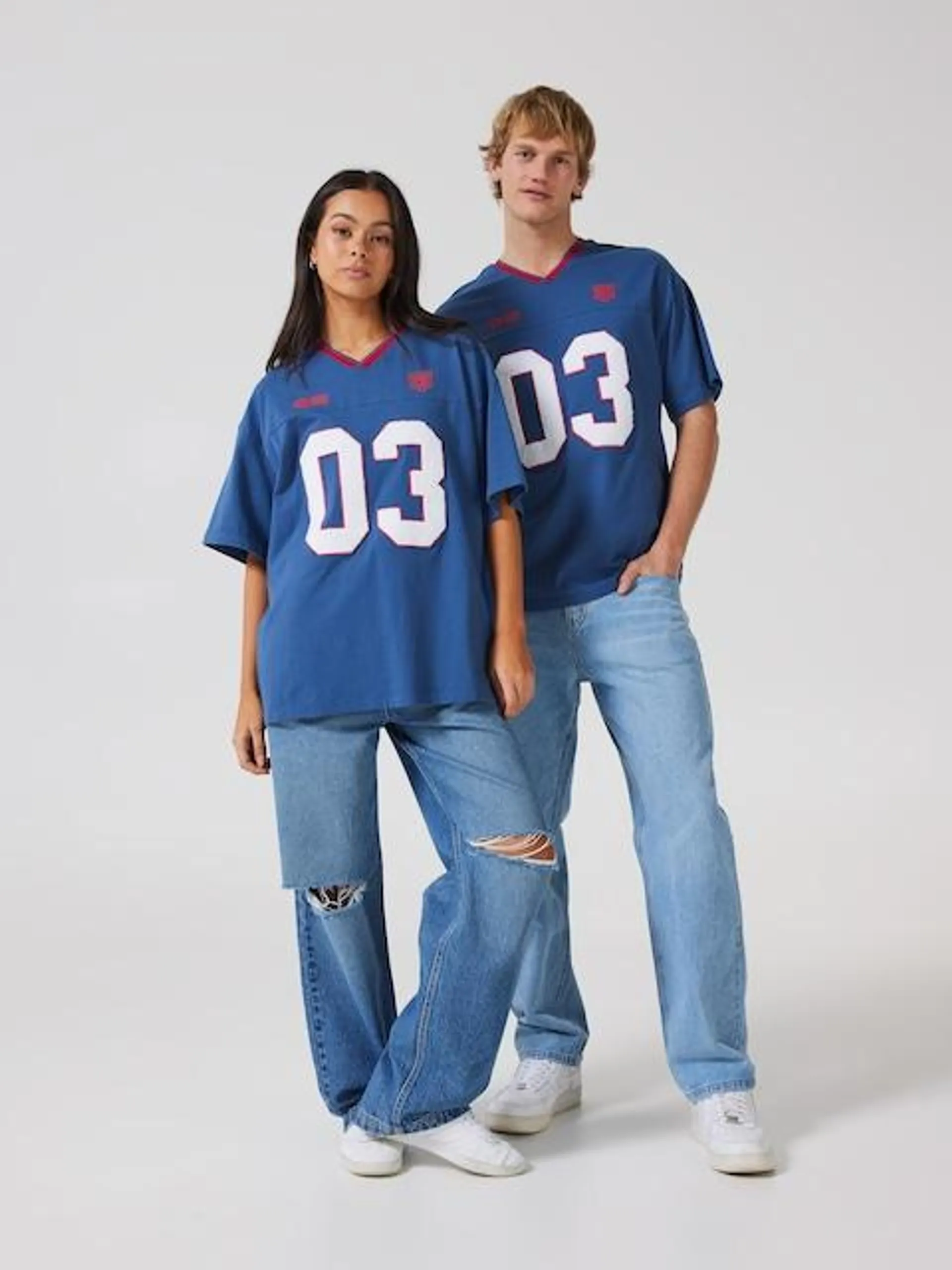 League Seam Oversized Tee