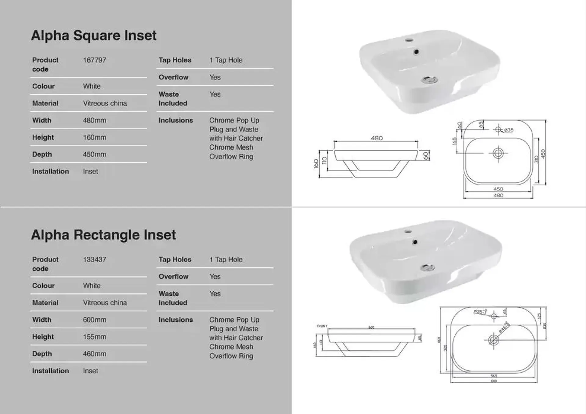 Raymor Brochure Basins 2025 - Catalogue valid from 24 December to 31 January 2025 - page 18