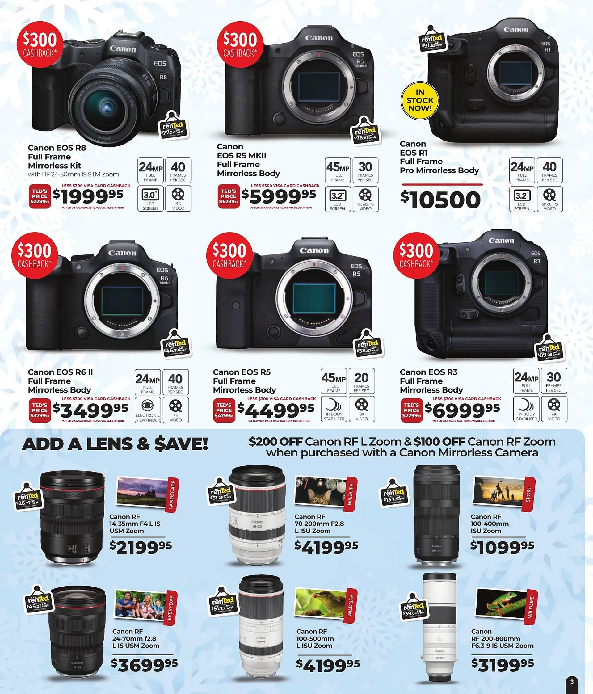 Teds Cameras catalogue - Catalogue valid from 5 December to 20 December 2024 - page 3