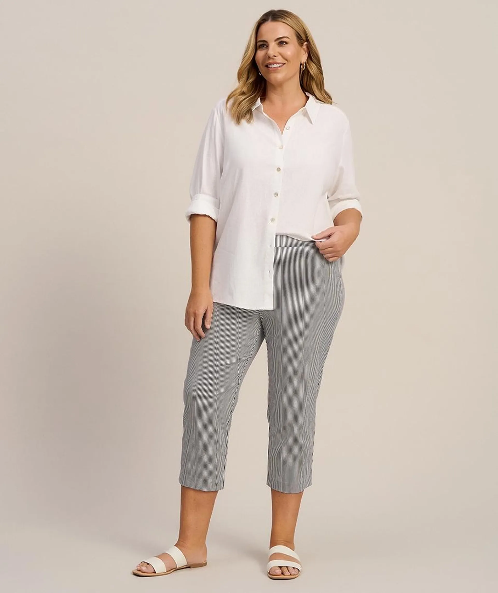 Crop Slim Stretch Pant