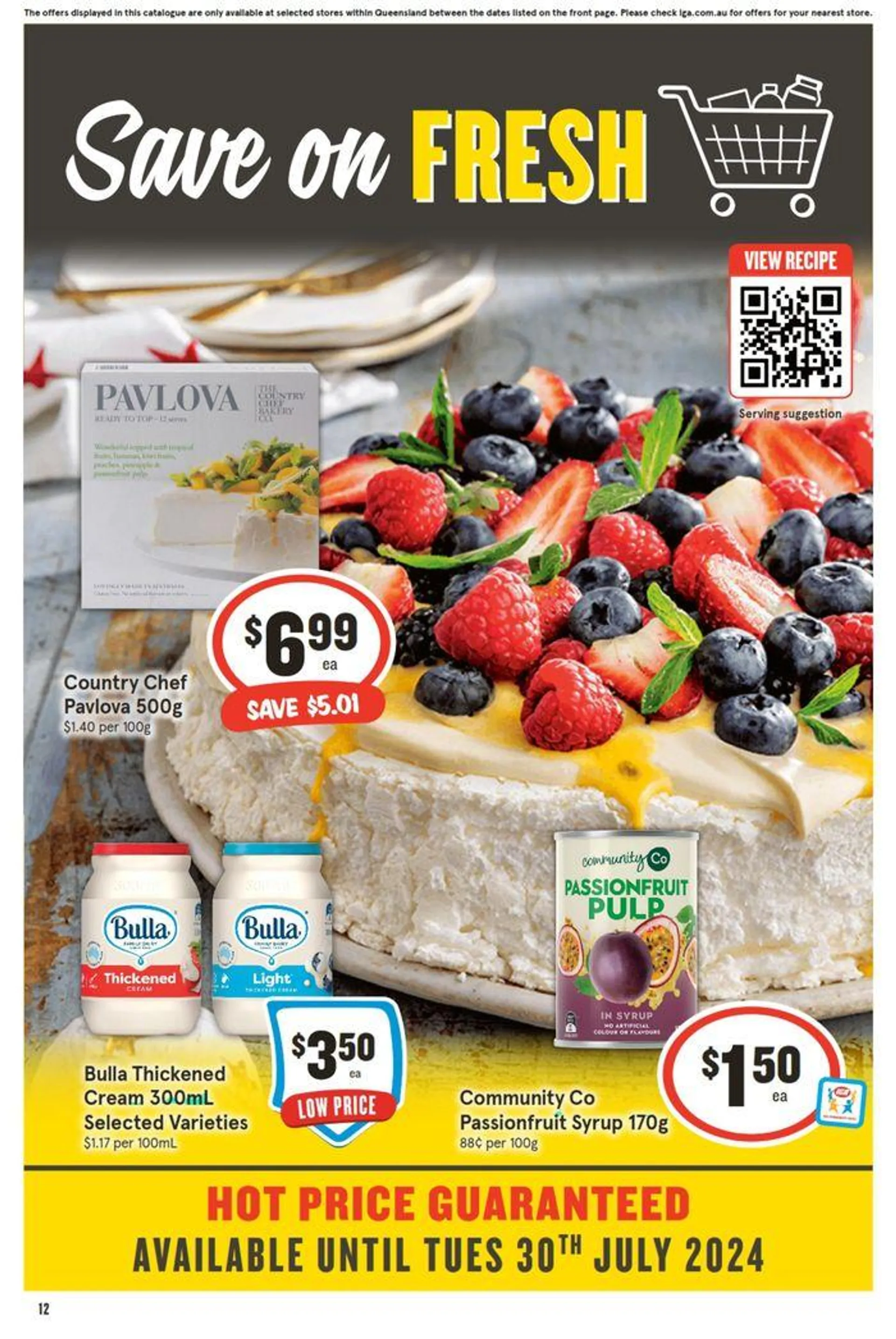 IGA - 1/2 Price - 03/07 - Catalogue valid from 3 July to 9 July 2024 - page 12