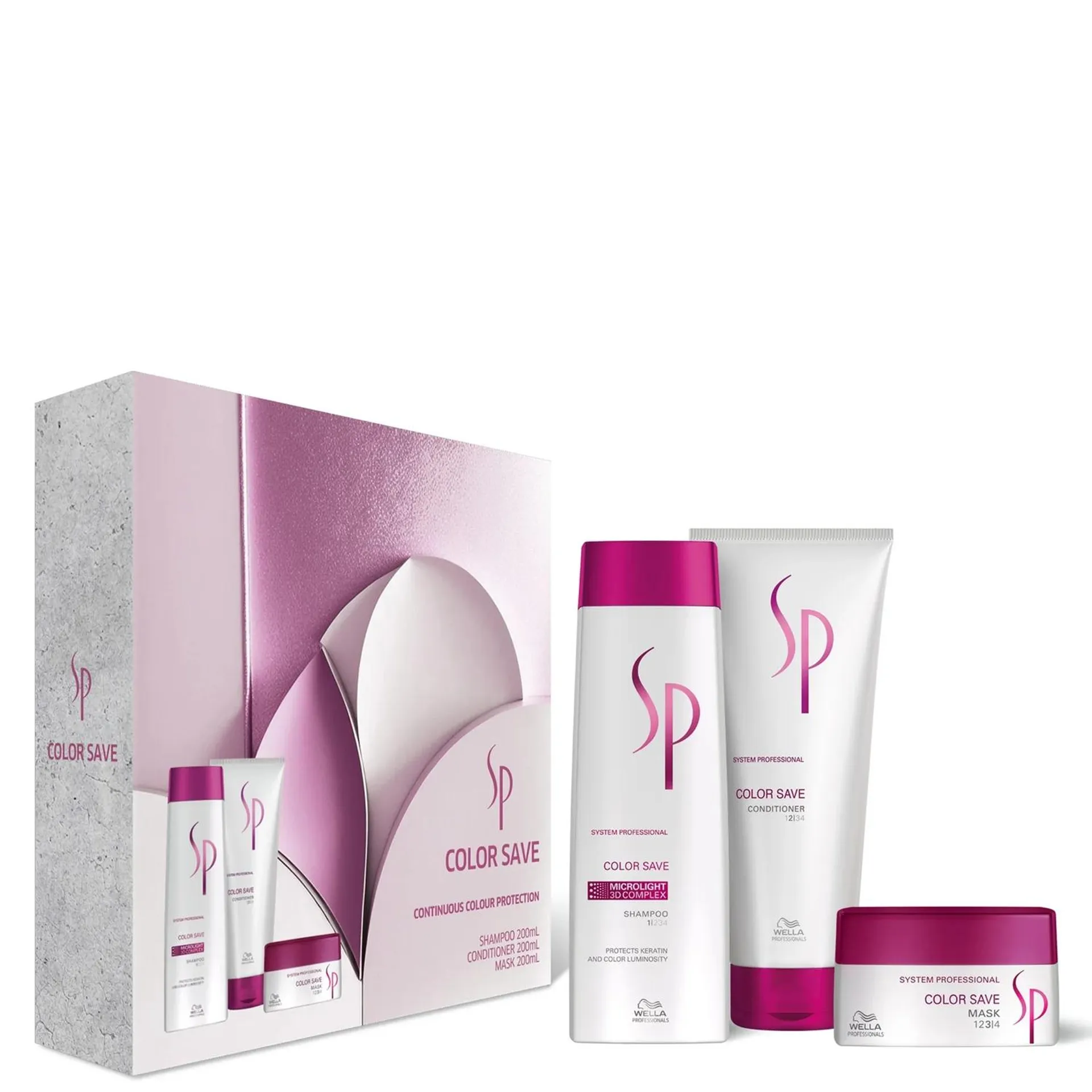 Wella Professionals SP Color Save Trio Set - Limited Edition (Worth $131.75)