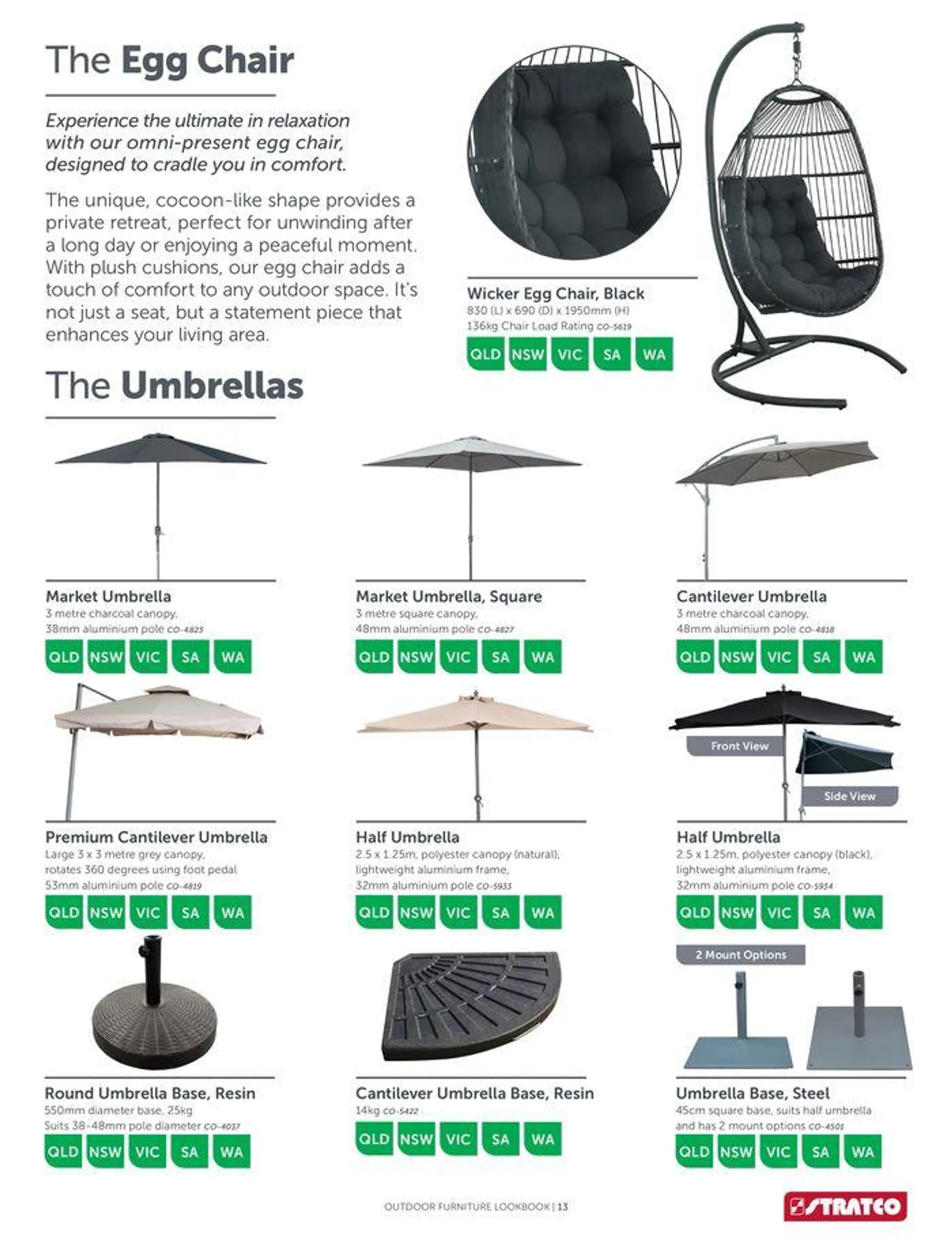 Outdoor Furniture Lookbook - Catalogue valid from 18 September to 18 December 2025 - page 13