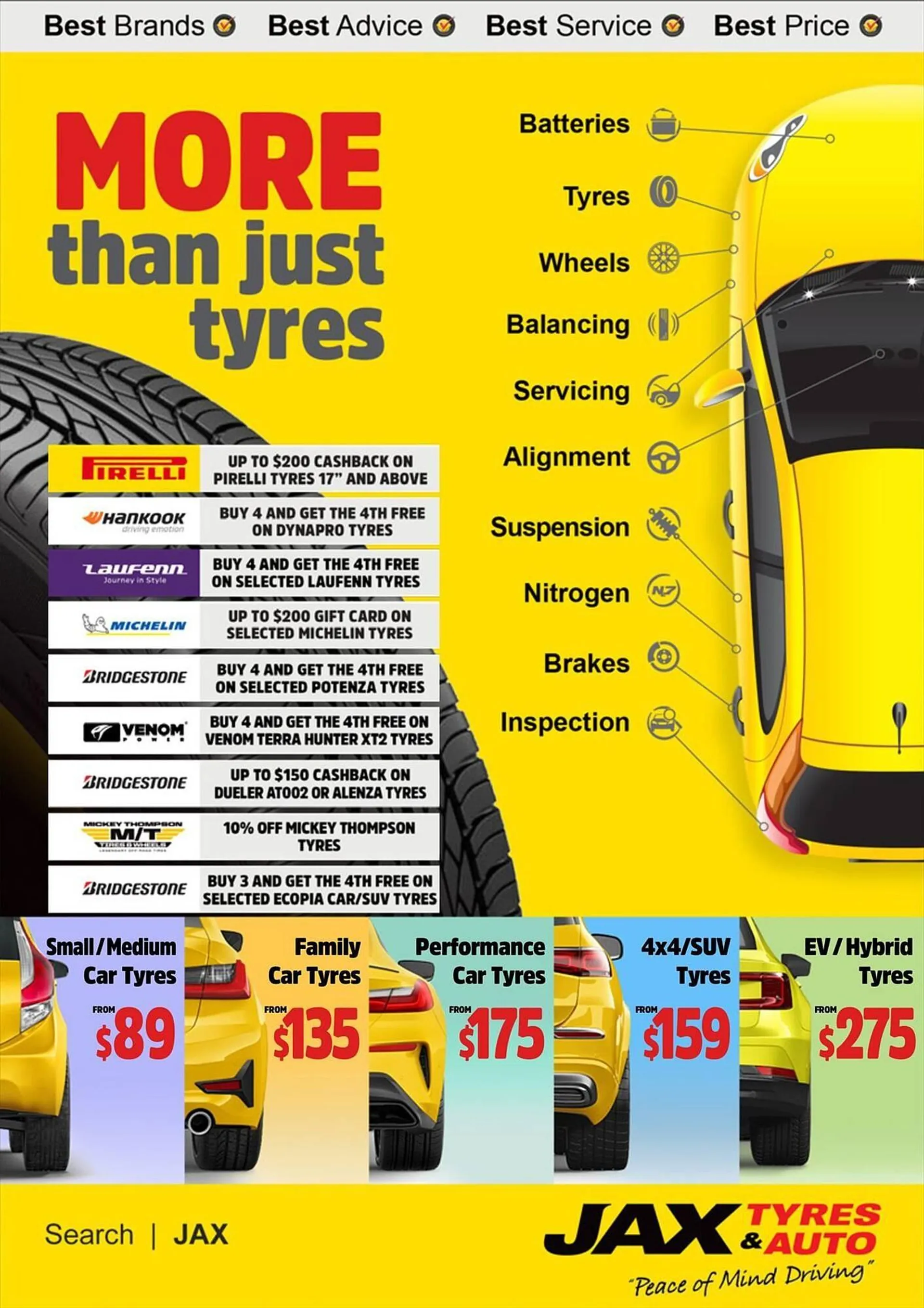 Jax Tyres catalogue - 1