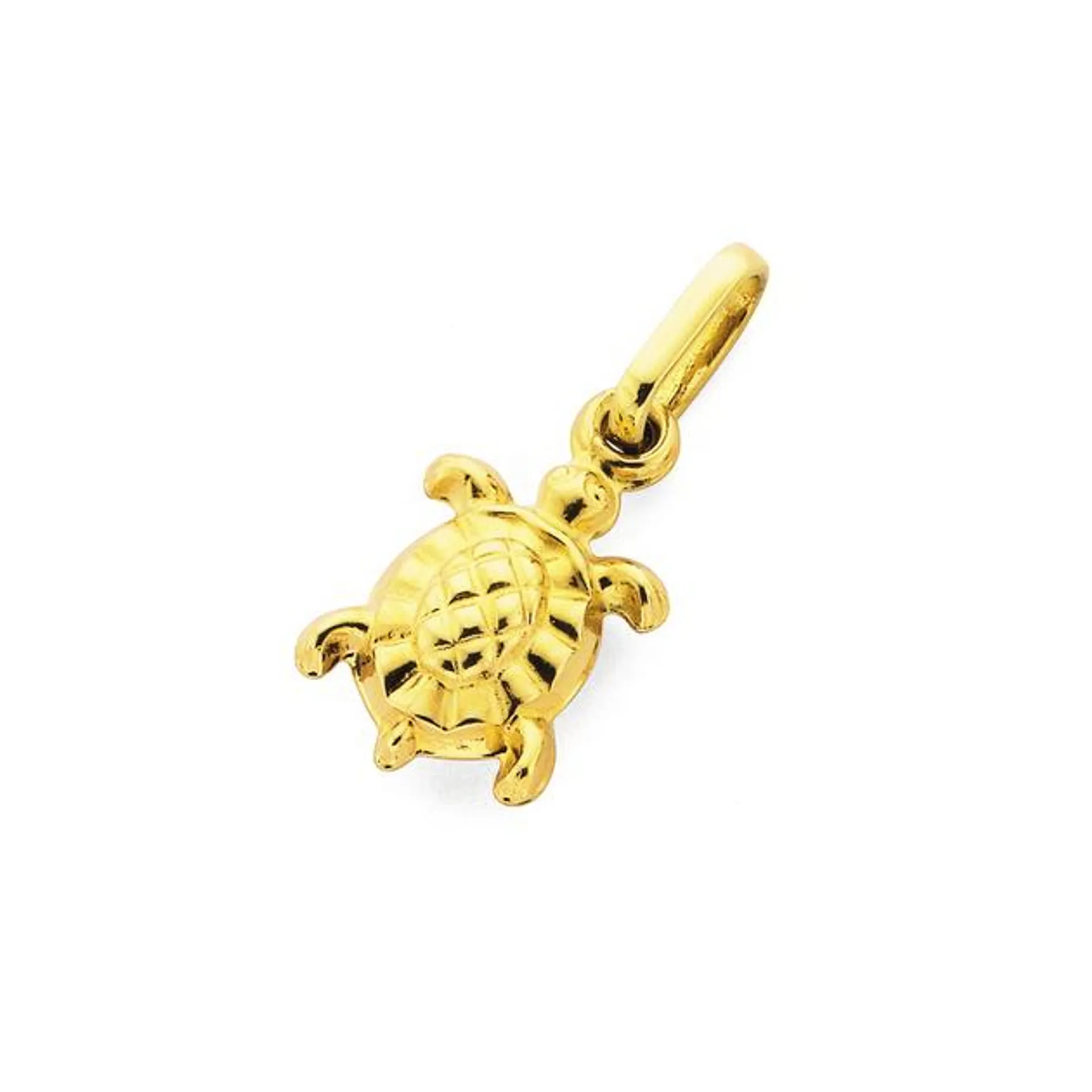 9ct Gold Turtle Charm